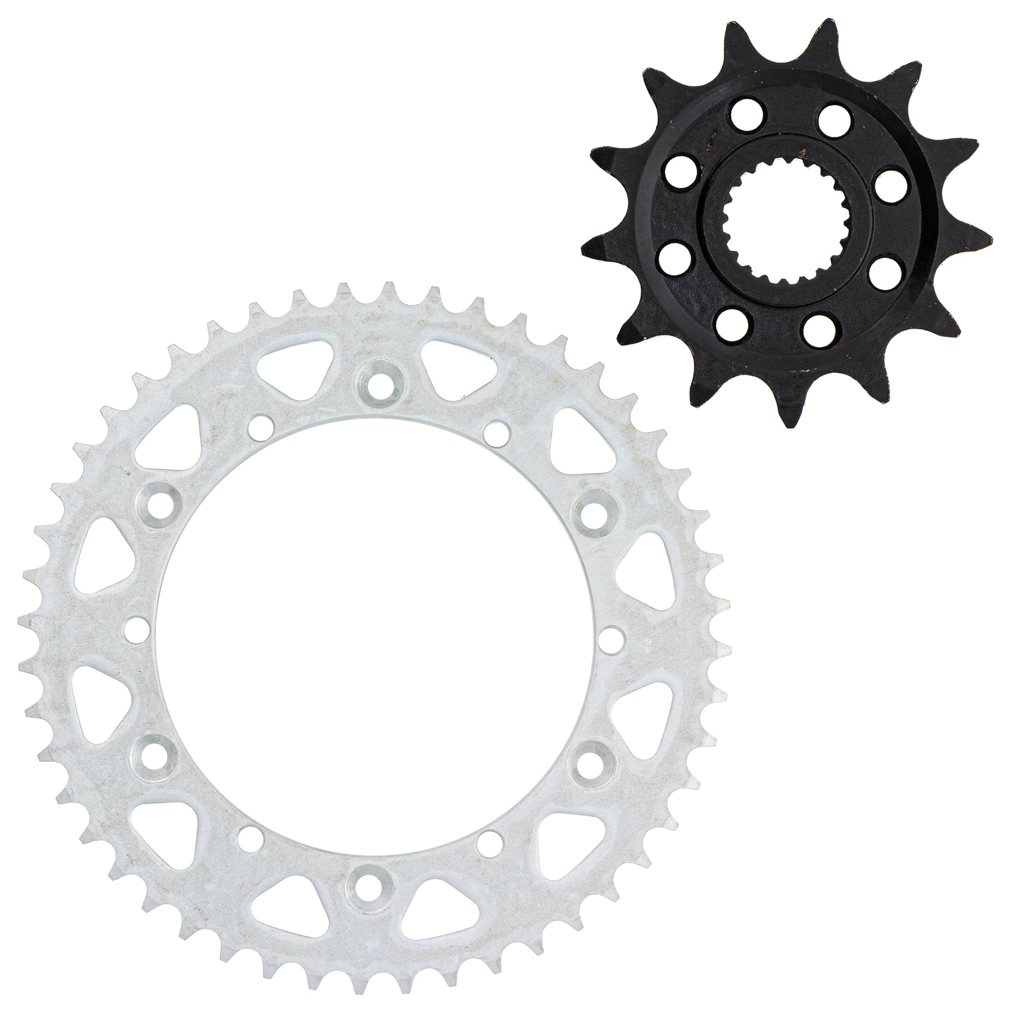 Drive Sprocket Set Front & Rear for Yamaha YZ250FX YZ250F YZ125 9383B-13218-00 NICHE MK1003504