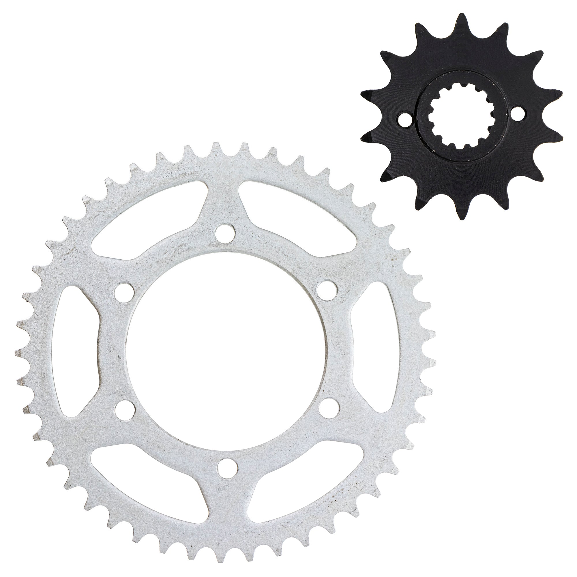 Drive Sprocket Set Front & Rear for Suzuki Kawasaki Ninja 64511-15J00 13144-1126 NICHE MK1003507