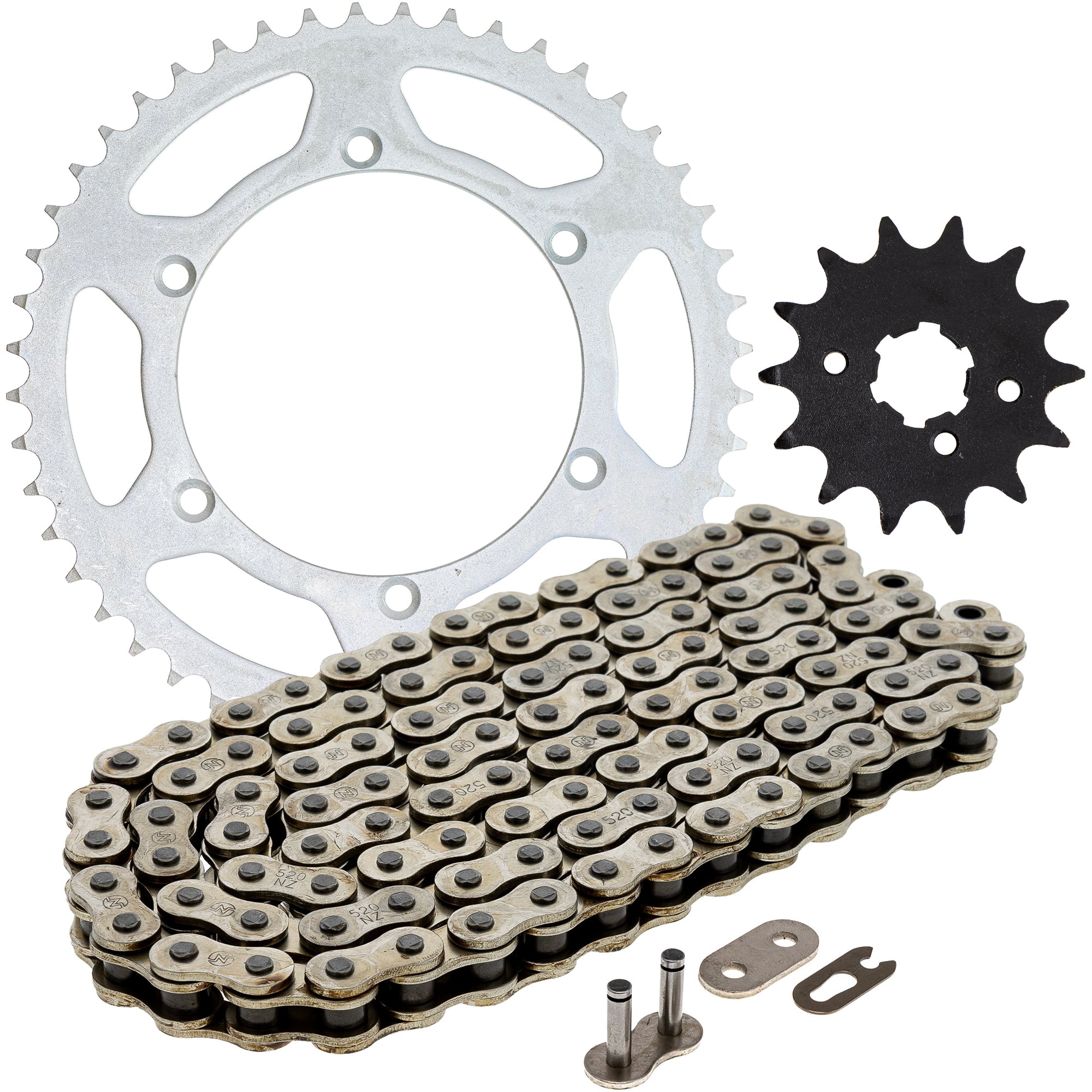 Drive Sprockets & Chain Kit for zOTHER Yamaha Kawasaki JT Sprocket KX250 KDX250 KDX200 NICHE MK1003529