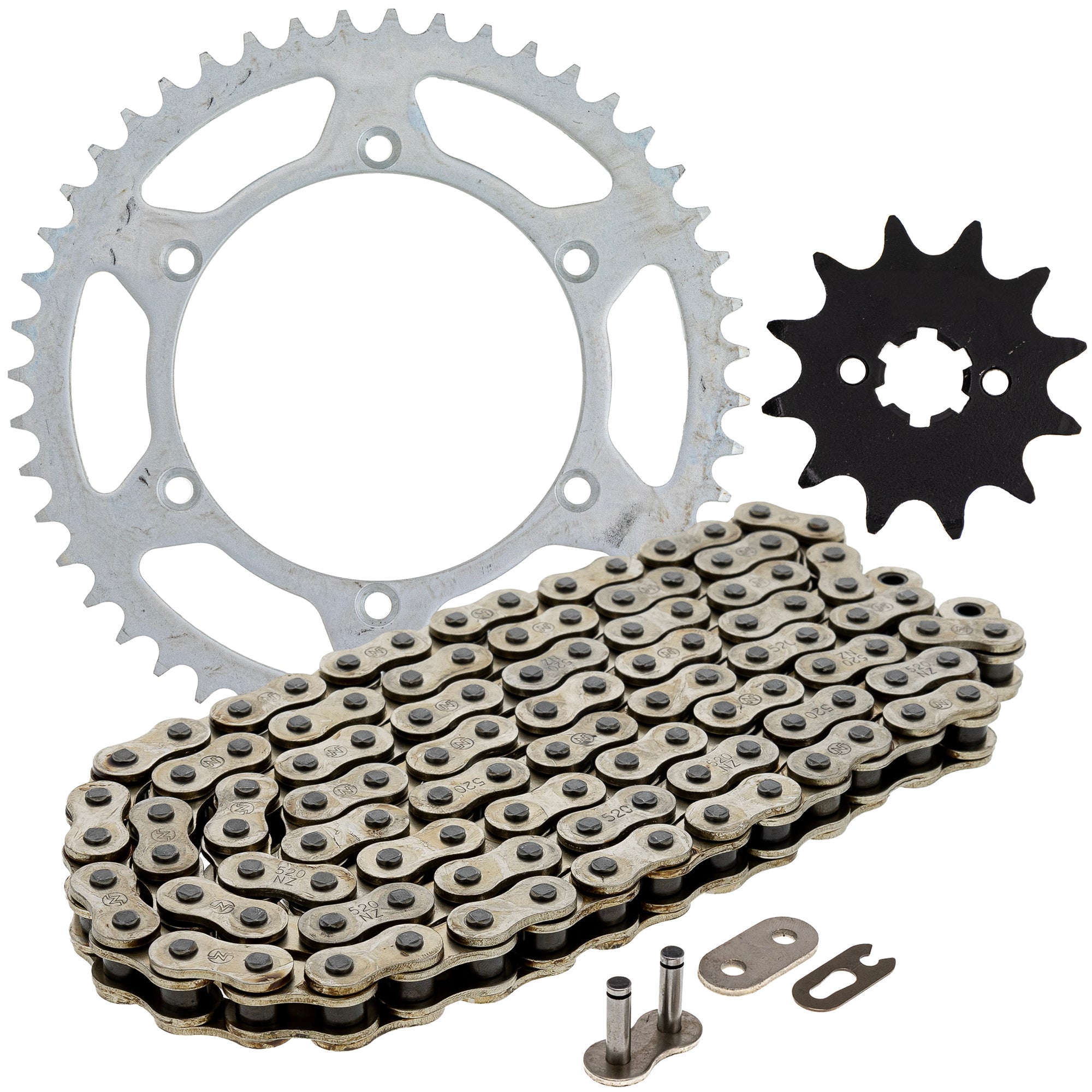 Drive Sprockets & Chain Kit for zOTHER Kawasaki JT Sprocket KX125 92057-0129 92057-0174 NICHE MK1003535