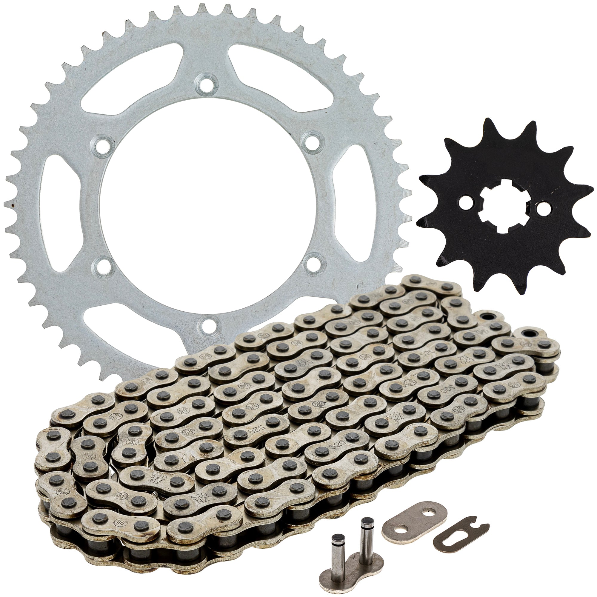 Drive Sprockets & Chain Kit for zOTHER Kawasaki JT Sprocket KX125 92057-0129 42041-1104 NICHE MK1003536