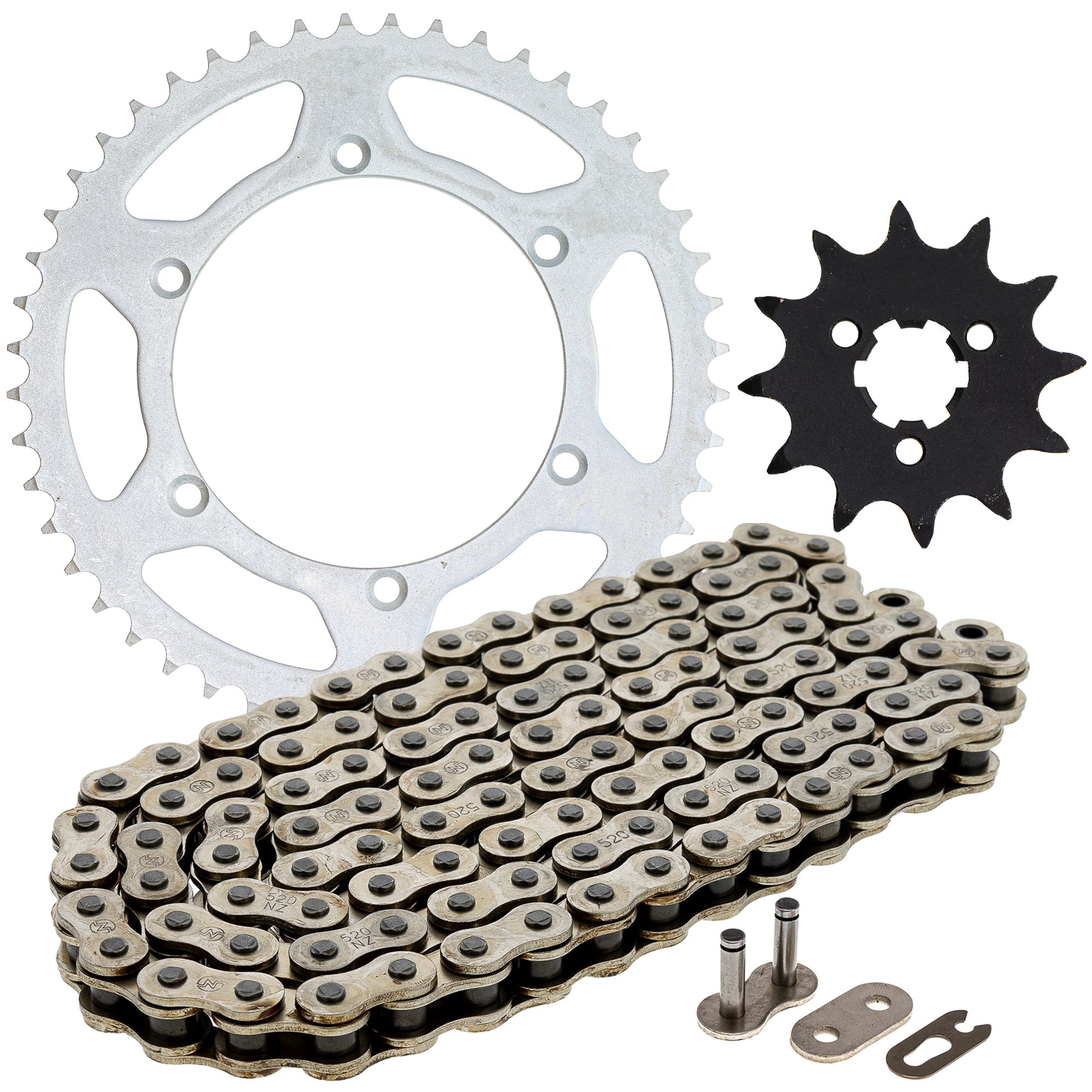 Drive Sprockets & Chain Kit for zOTHER Kawasaki JT Sprocket KX125 42041-1448 42041-1383 NICHE MK1003556