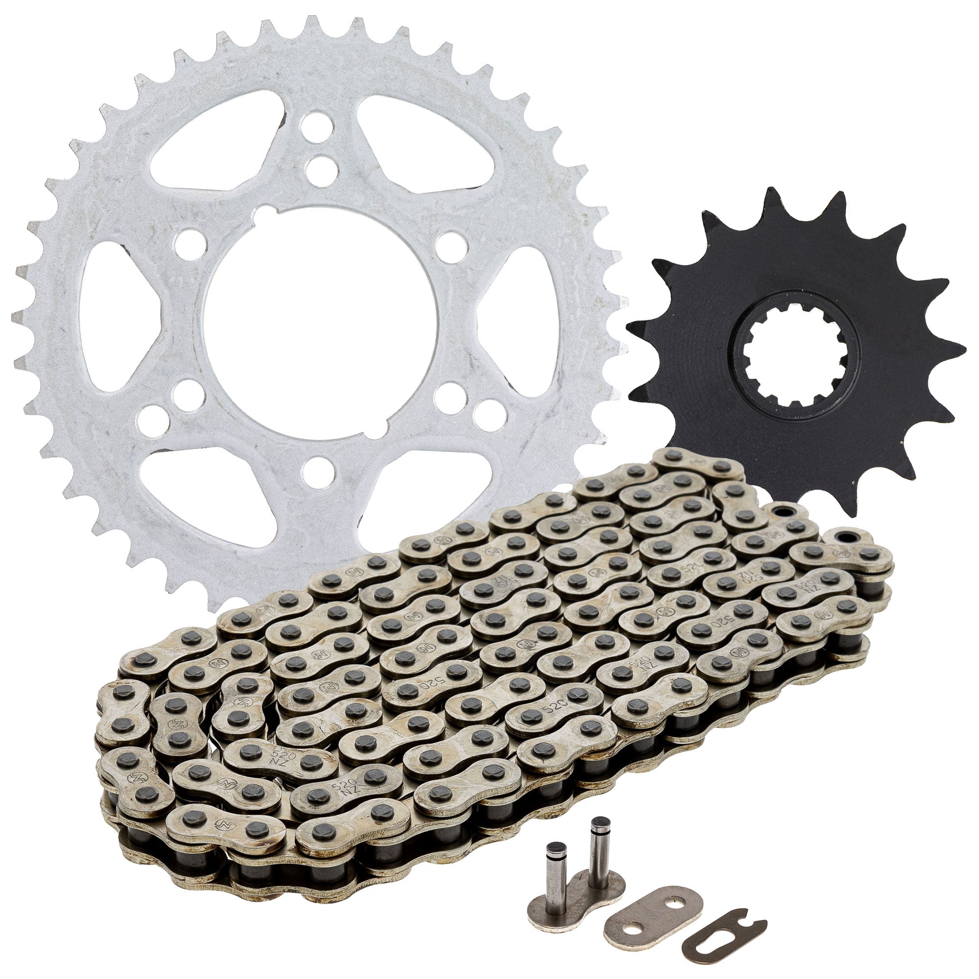 Drive Sprockets & Chain Kit for Kawasaki Ninja 92057-0129 92057-0647 92057-0191 92057-0174 NICHE MK1003570