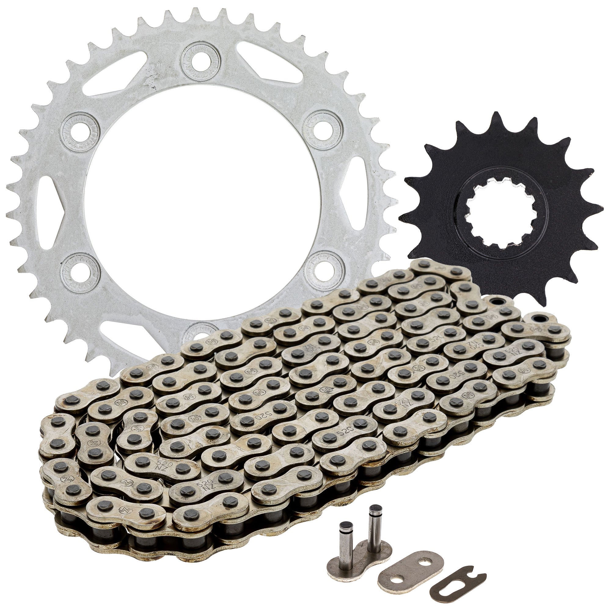 Drive Sprockets & Chain Kit for zOTHER Triumph Kawasaki Honda CBR600RR 92057-0129 T2017246 NICHE MK1003579