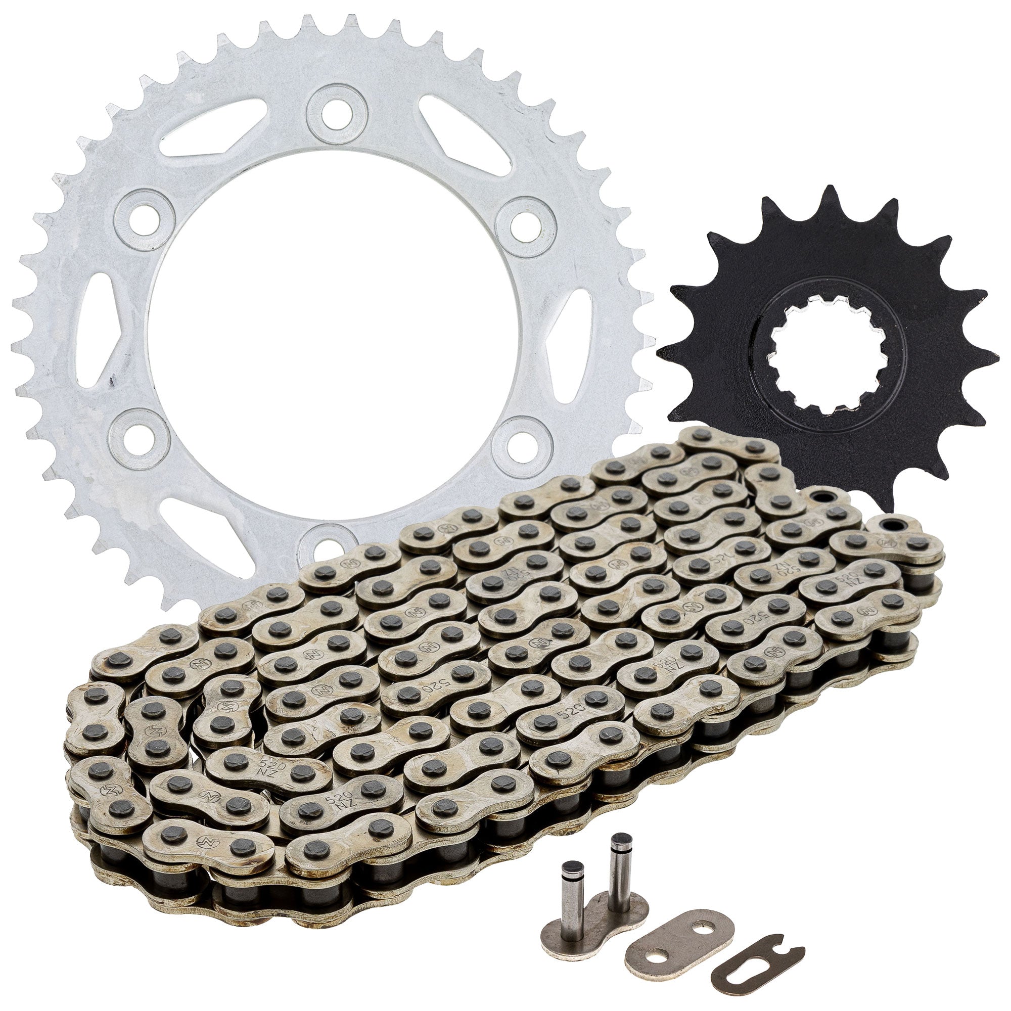 Drive Sprockets & Chain Kit for Kawasaki YZF YZ250F YZ250 YZ125 92057-0129 92057-S018 NICHE MK1003580
