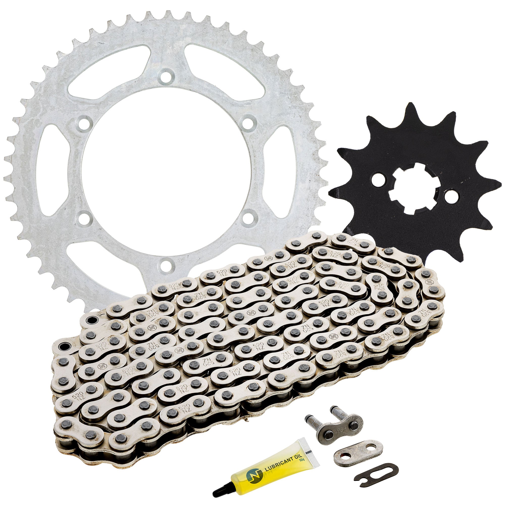 Drive Sprockets & Chain Kit for zOTHER Kawasaki KX125 92057-0184 42041-1450 42041-1408 NICHE MK1003589