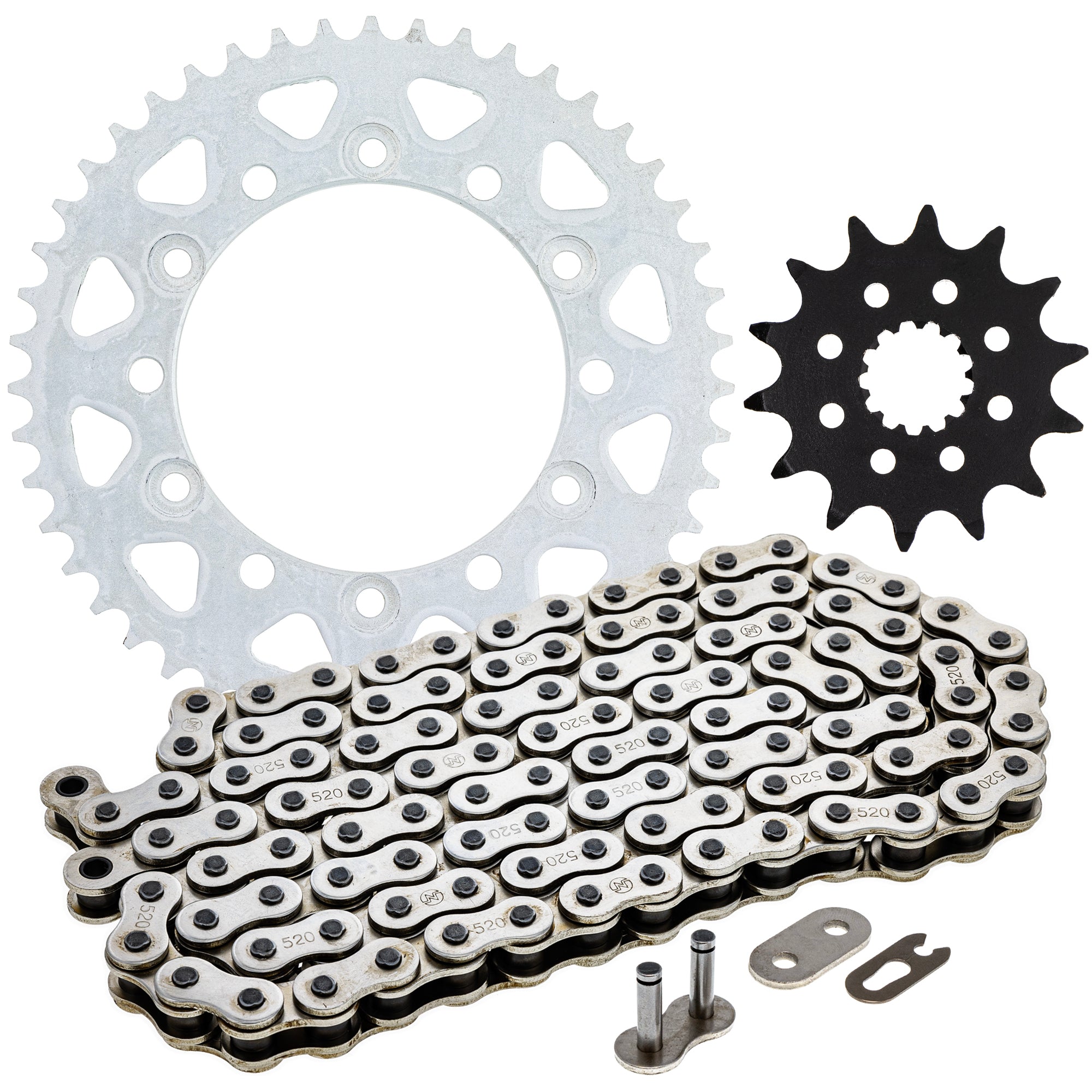 Drive Sprockets & Chain Kit for Yamaha YZ250 XR650R XR650L XR600R 9Y581-38109-00 NICHE MK1003641