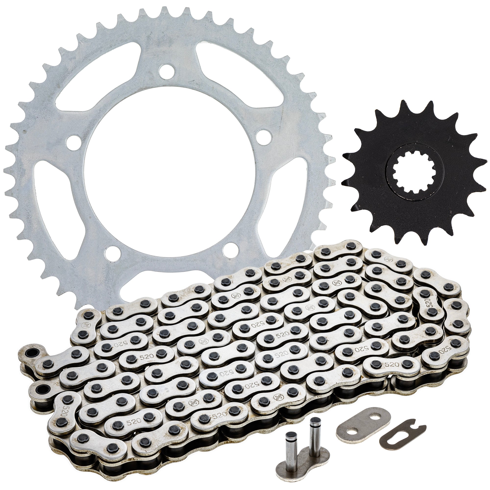 Drive Sprockets & Chain Kit for Yamaha Suzuki Kawasaki GSXR600 64511-39F00 9Y581-38109-00 NICHE MK1003650