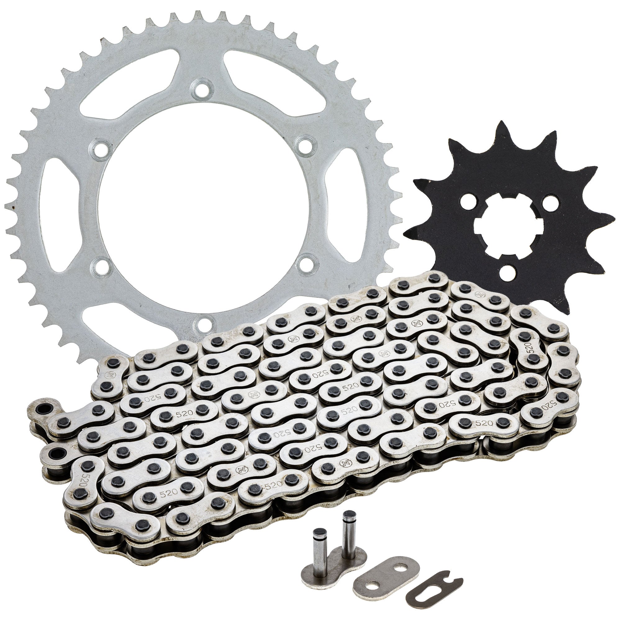 Drive Sprockets & Chain Kit for zOTHER Kawasaki JT Sprocket KX125 42041-1104 42041-1384 NICHE MK1003656