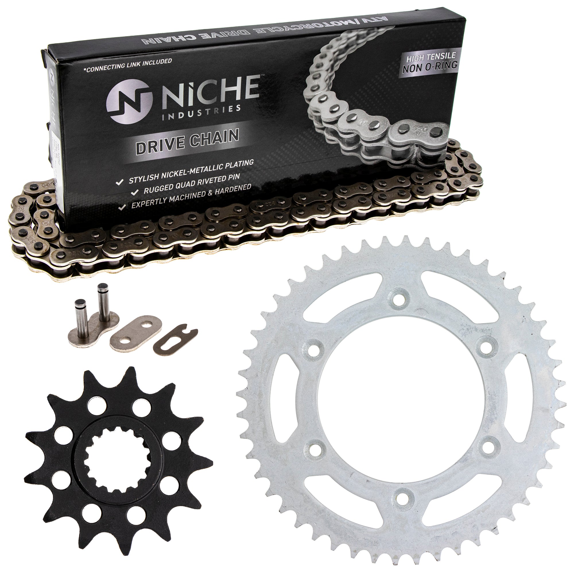Drive Sprockets & Chain Kit for zOTHER KTM JT Sprocket Husqvarna Poulan Craftsman AYP NICHE MK1003671