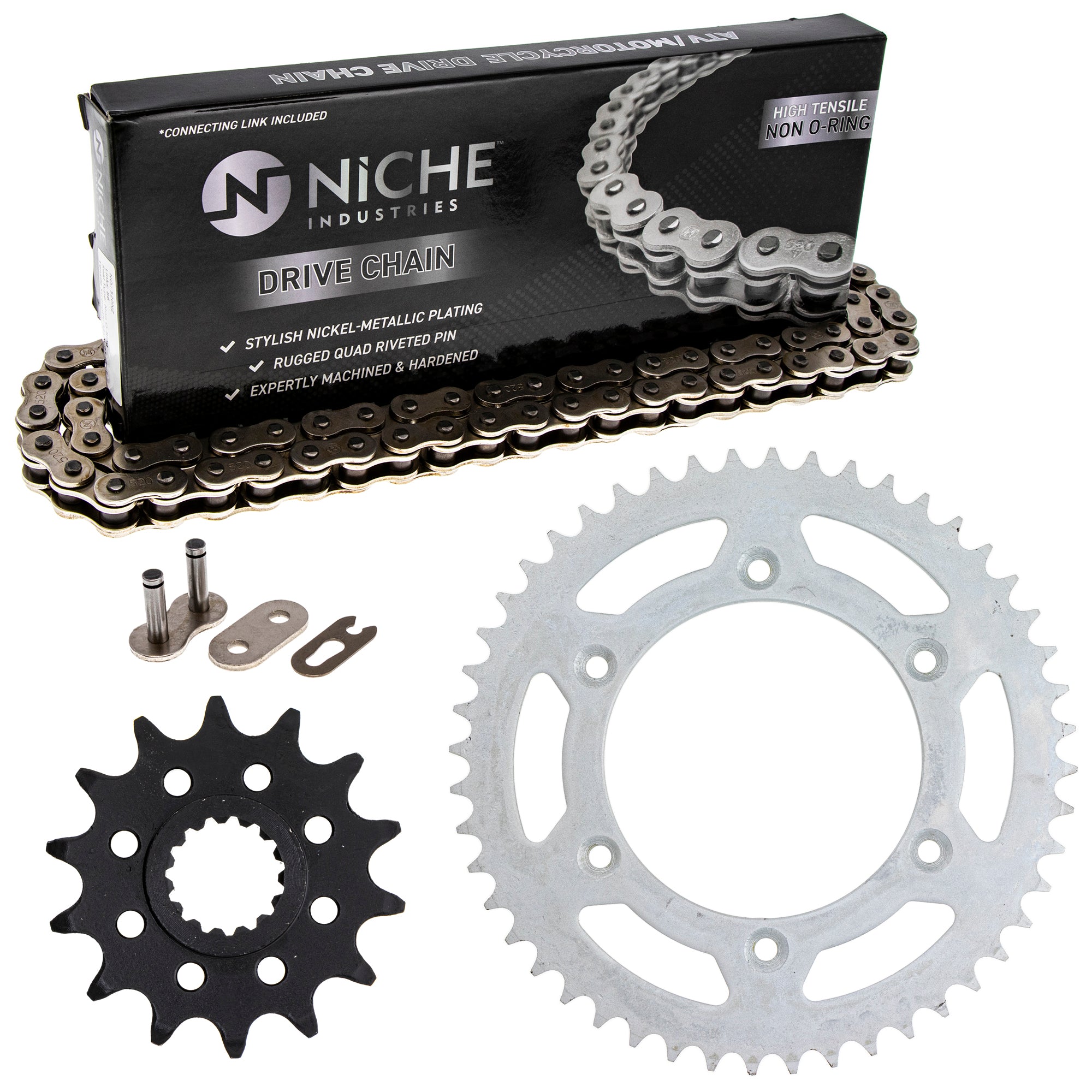 Drive Sprockets & Chain Kit for zOTHER KTM JT Sprocket Husqvarna Poulan Craftsman AYP NICHE MK1003673