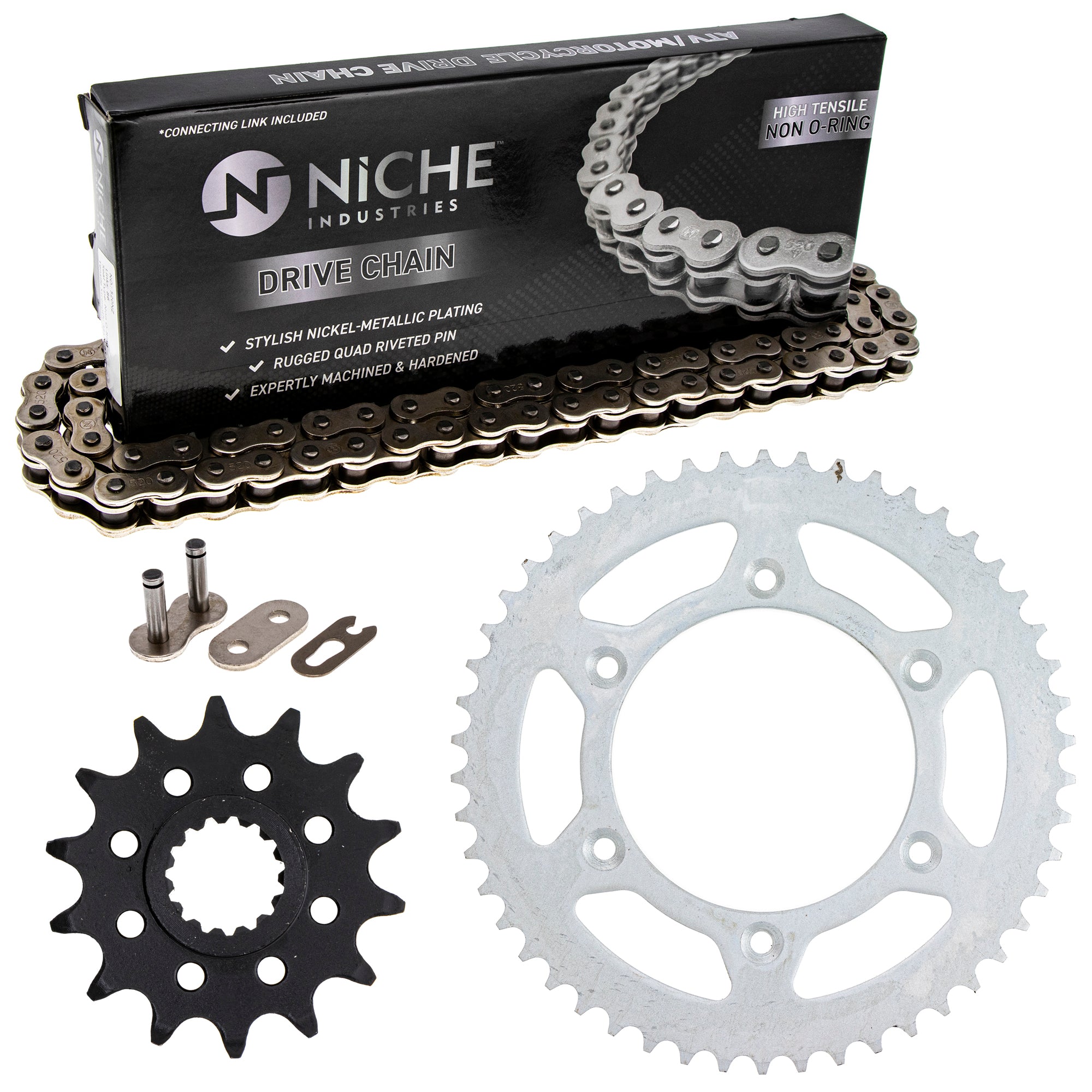 Drive Sprockets & Chain Kit for zOTHER KTM JT Sprocket Husqvarna Poulan Craftsman AYP NICHE MK1003674
