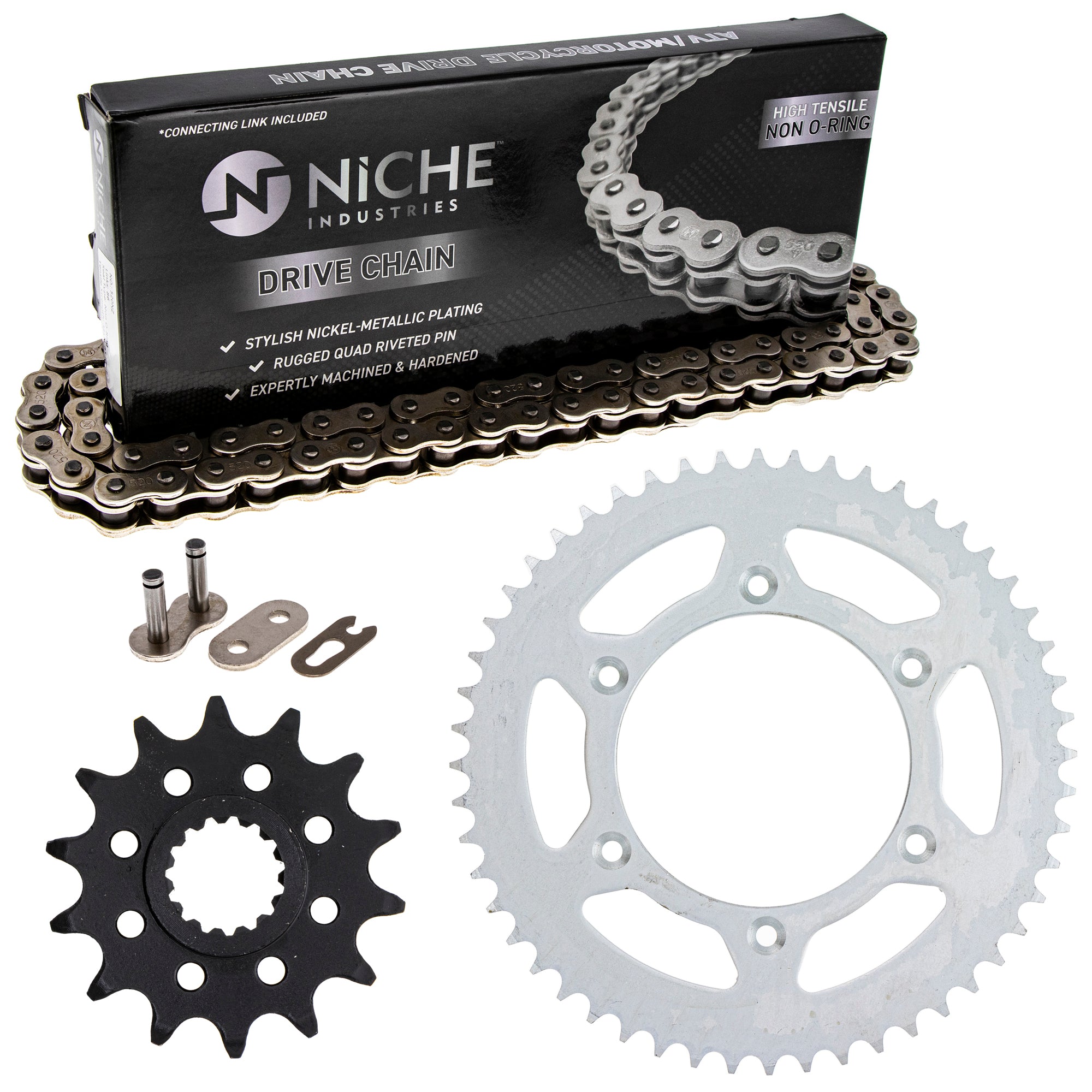 Drive Sprockets & Chain Kit for zOTHER KTM JT Sprocket Husqvarna Poulan Craftsman AYP NICHE MK1003675