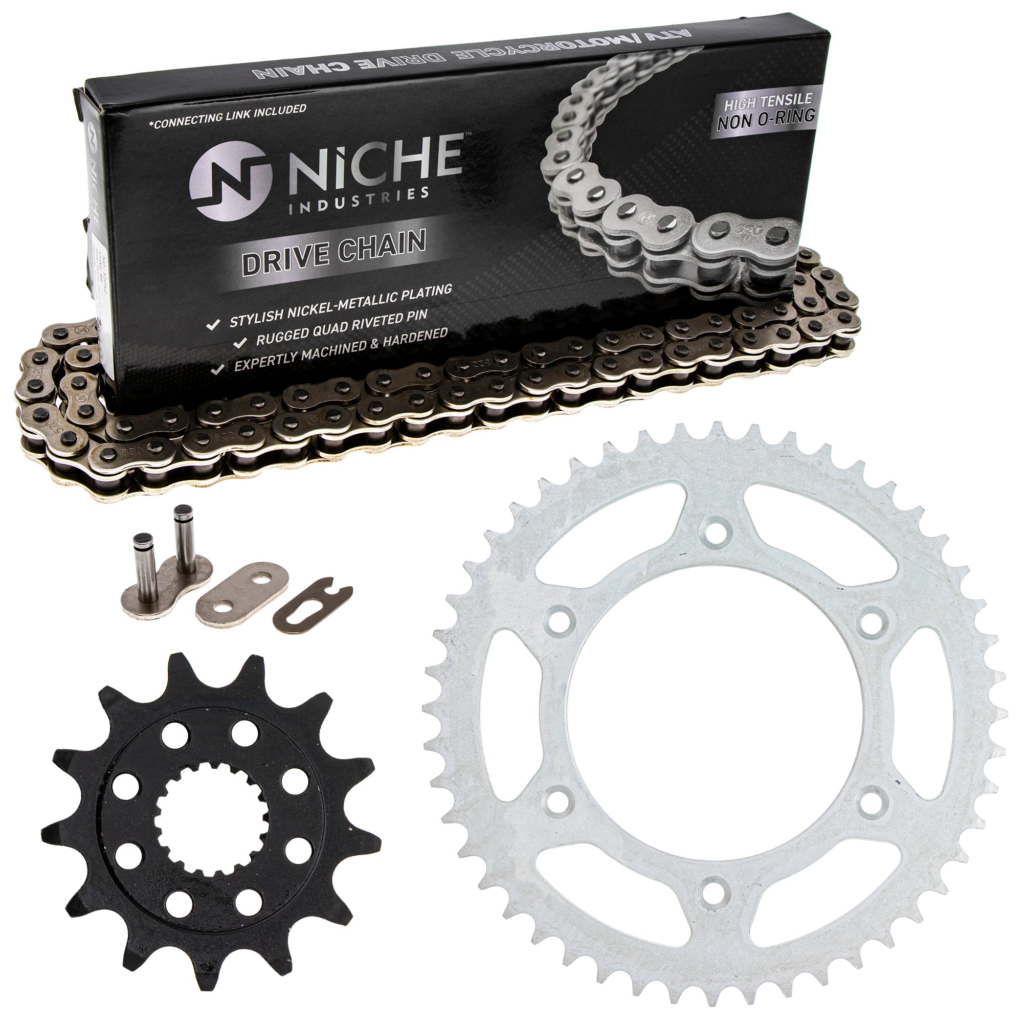 Drive Sprockets & Chain Kit for zOTHER JT Sprocket Honda CRF450RX CRF450R CR250R NICHE MK1003676