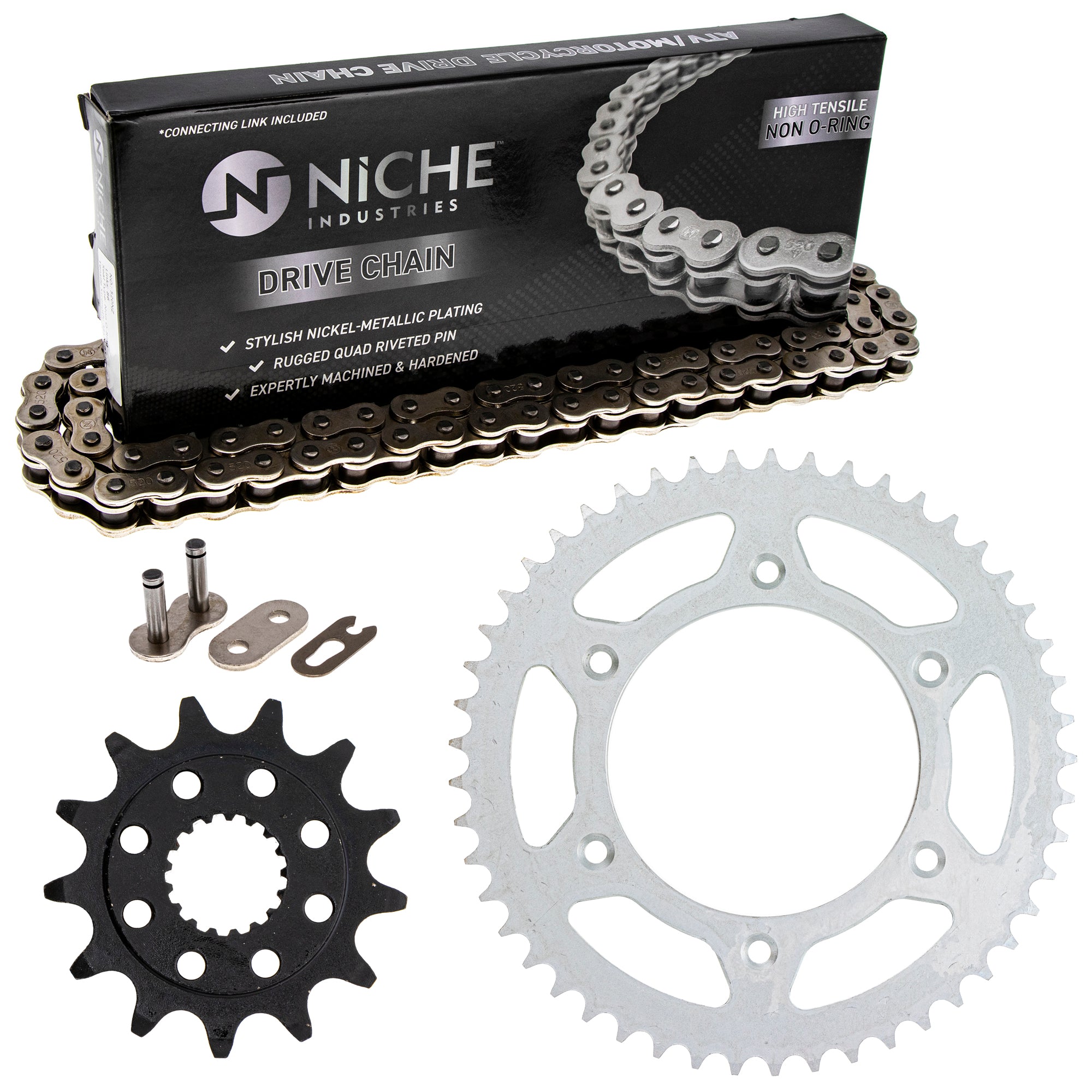 Drive Sprockets & Chain Kit for zOTHER JT Sprocket Honda CRF450R CR250R 23802-MEN-730 NICHE MK1003677