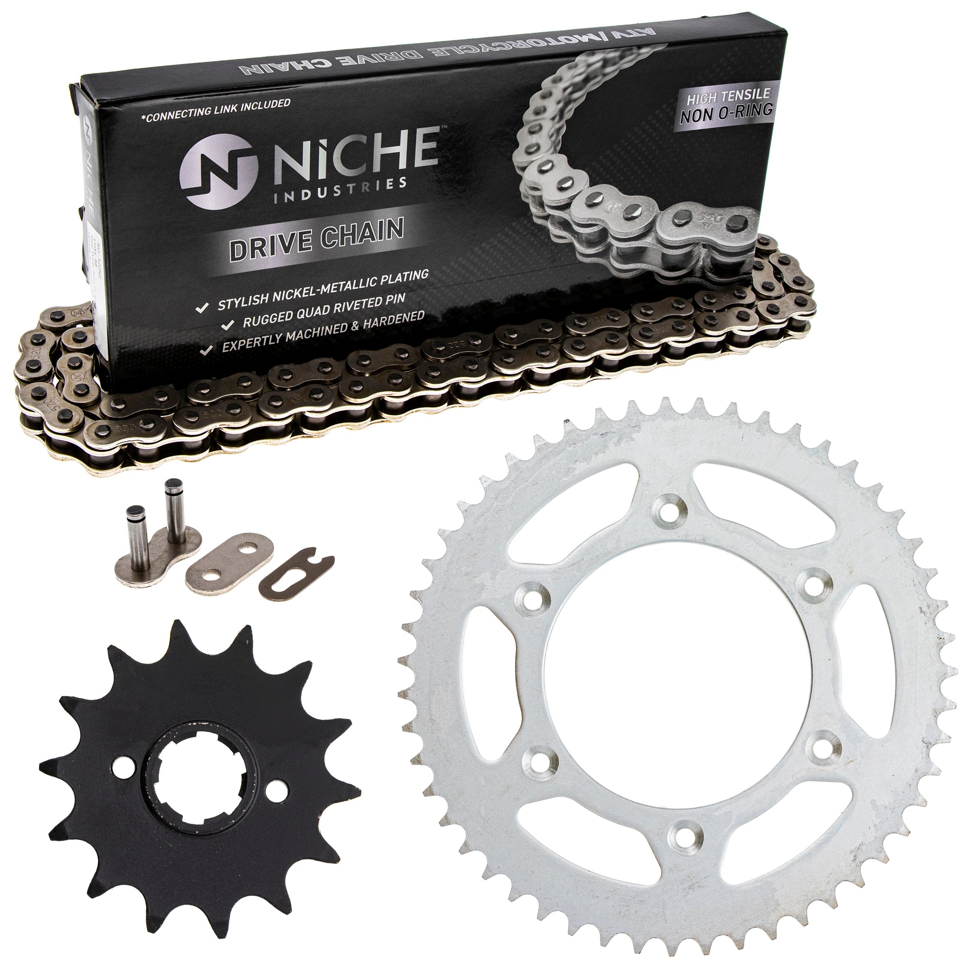 Drive Sprockets & Chain Kit for zOTHER JT Sprocket Honda CR500R 23802-467-000 NICHE MK1003683