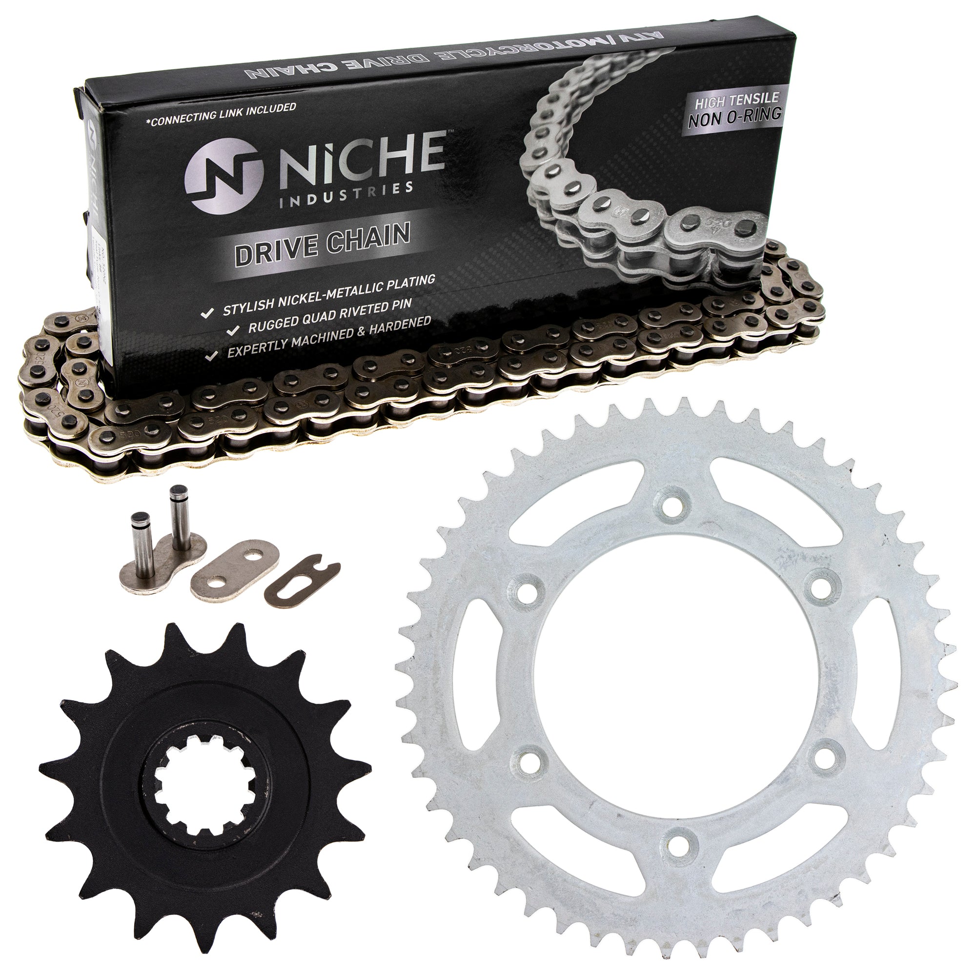 Drive Sprockets & Chain Kit for zOTHER KTM JT Sprocket Husqvarna Poulan Craftsman AYP NICHE MK1003687