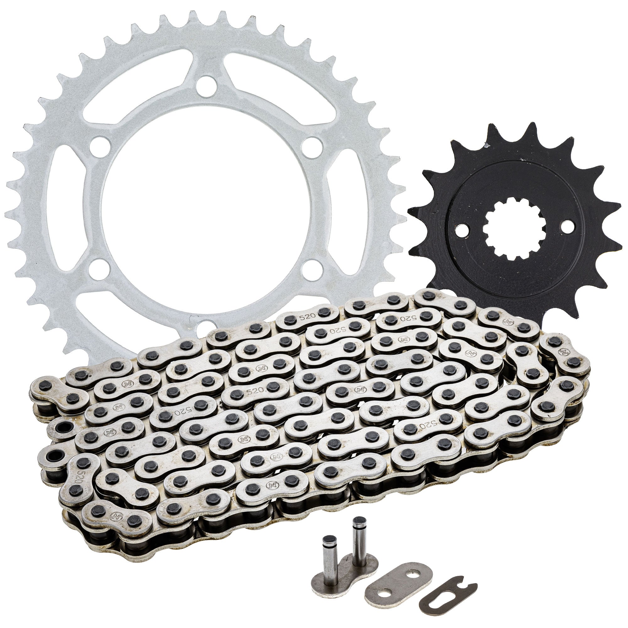 Drive Sprockets & Chain Kit for Kawasaki Ninja 13144-1085 92057-1472 92057-0048 92057-0015 NICHE MK1003696