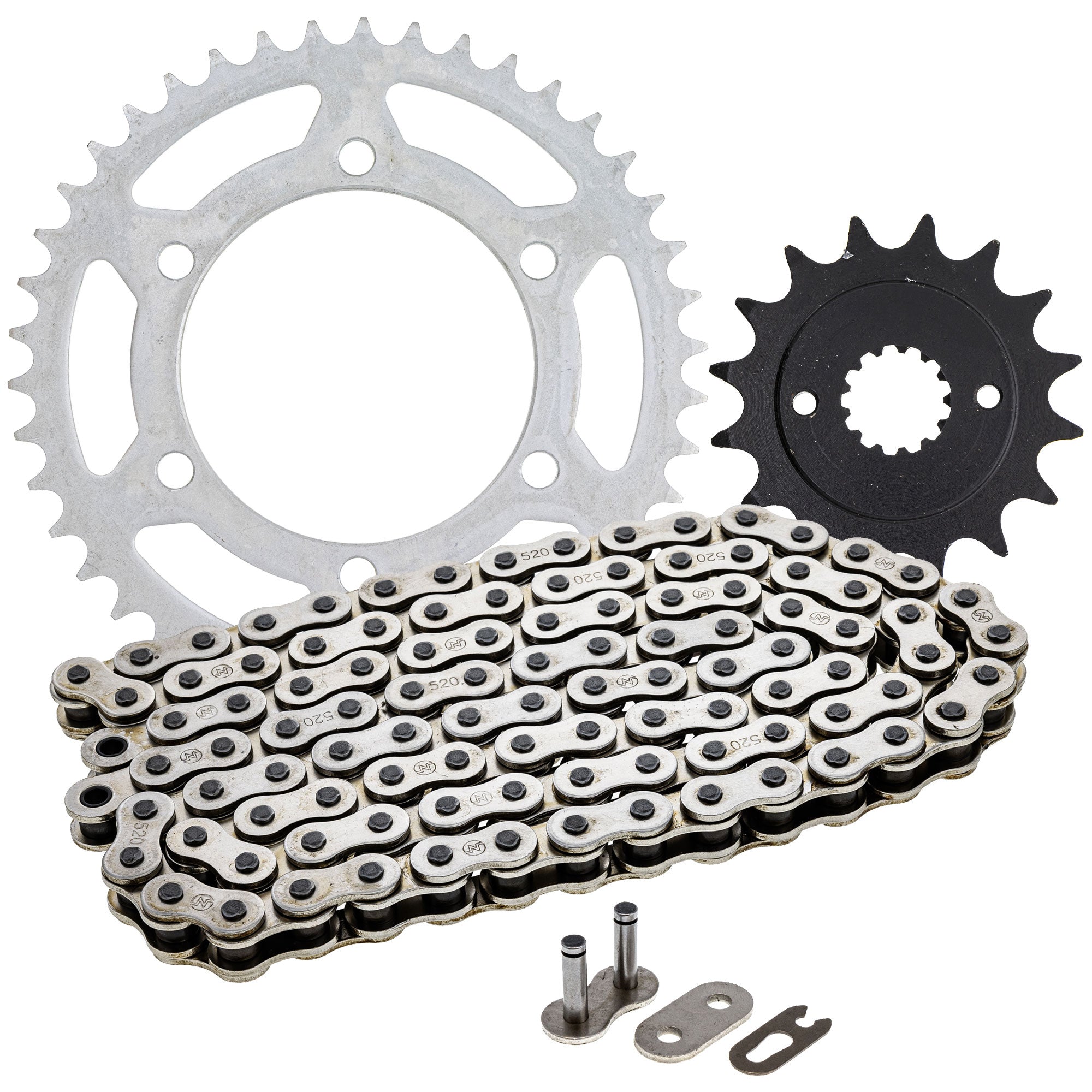Drive Sprockets & Chain Kit for Kawasaki YZ125 XR250R XR250L Tuono 13144-1085 92057-1472 NICHE MK1003697
