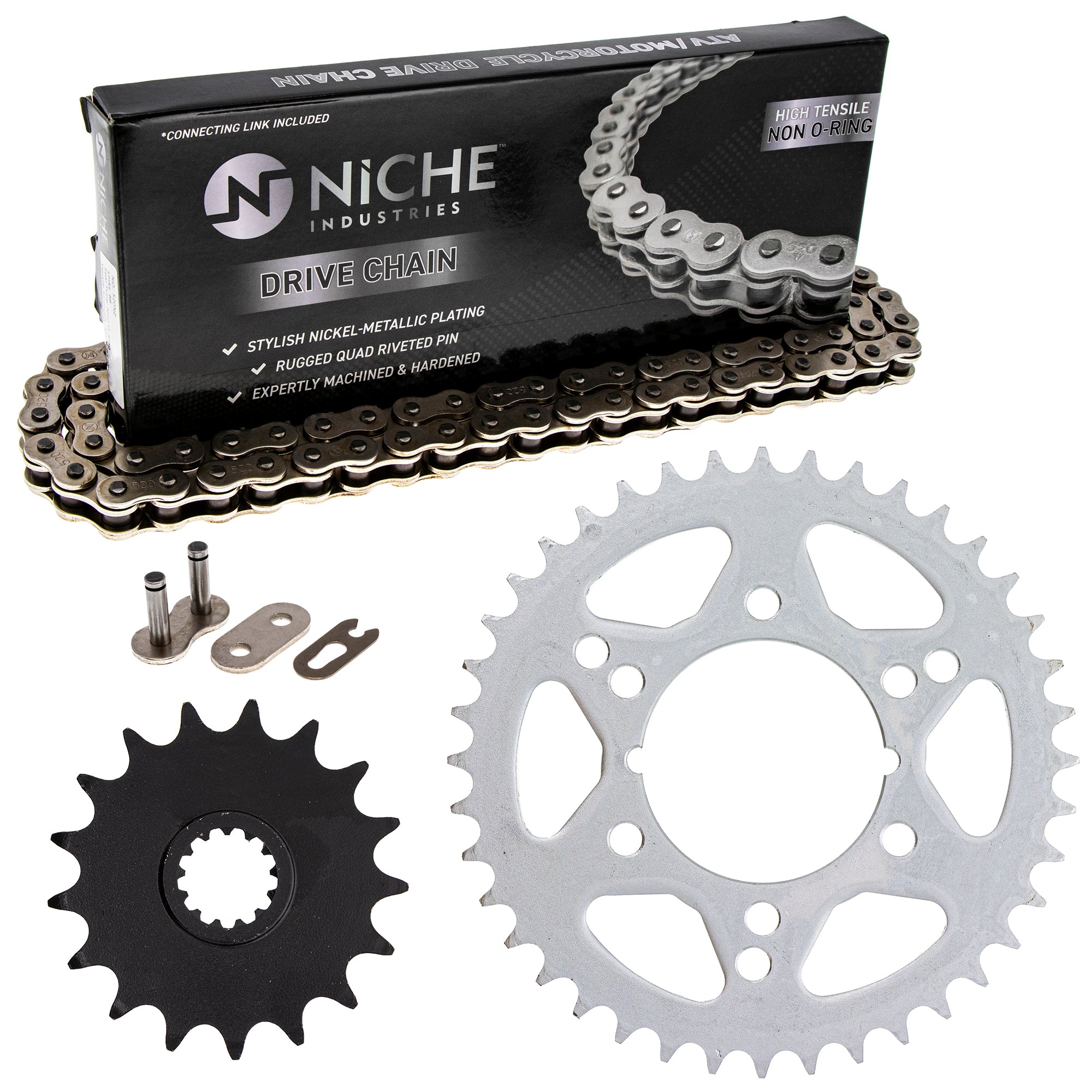 Drive Sprockets & Chain Kit For Kawasaki MK1003701