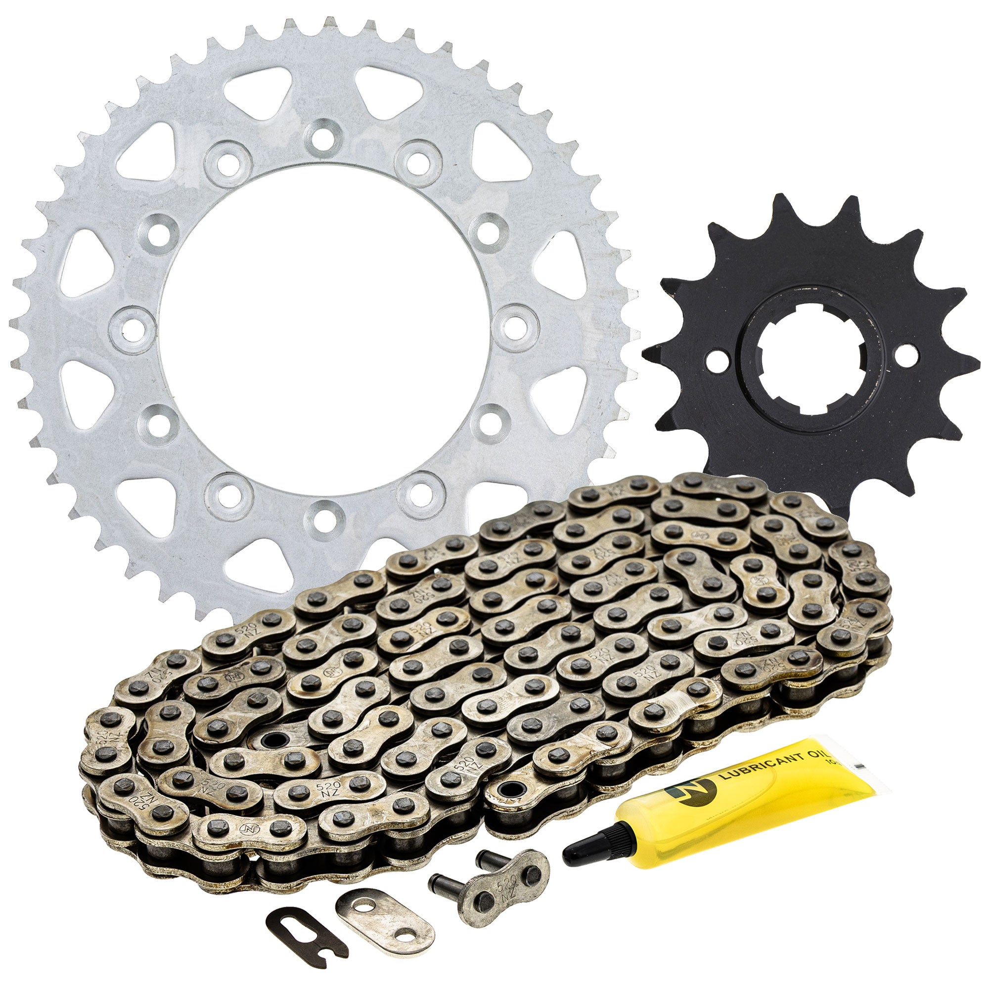 Drive Sprockets & Chain Kit for zOTHER JT Sprocket Honda XR500R 23801-MK2-010 92057-0117 NICHE MK1003713