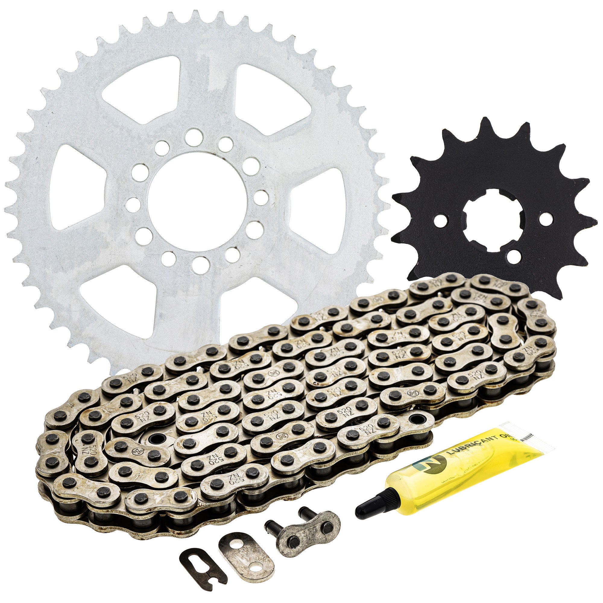 Drive Sprockets & Chain Kit for zOTHER Yamaha Kawasaki JT Sprocket XT250 519-KCS0202K-K001 NICHE MK1003730