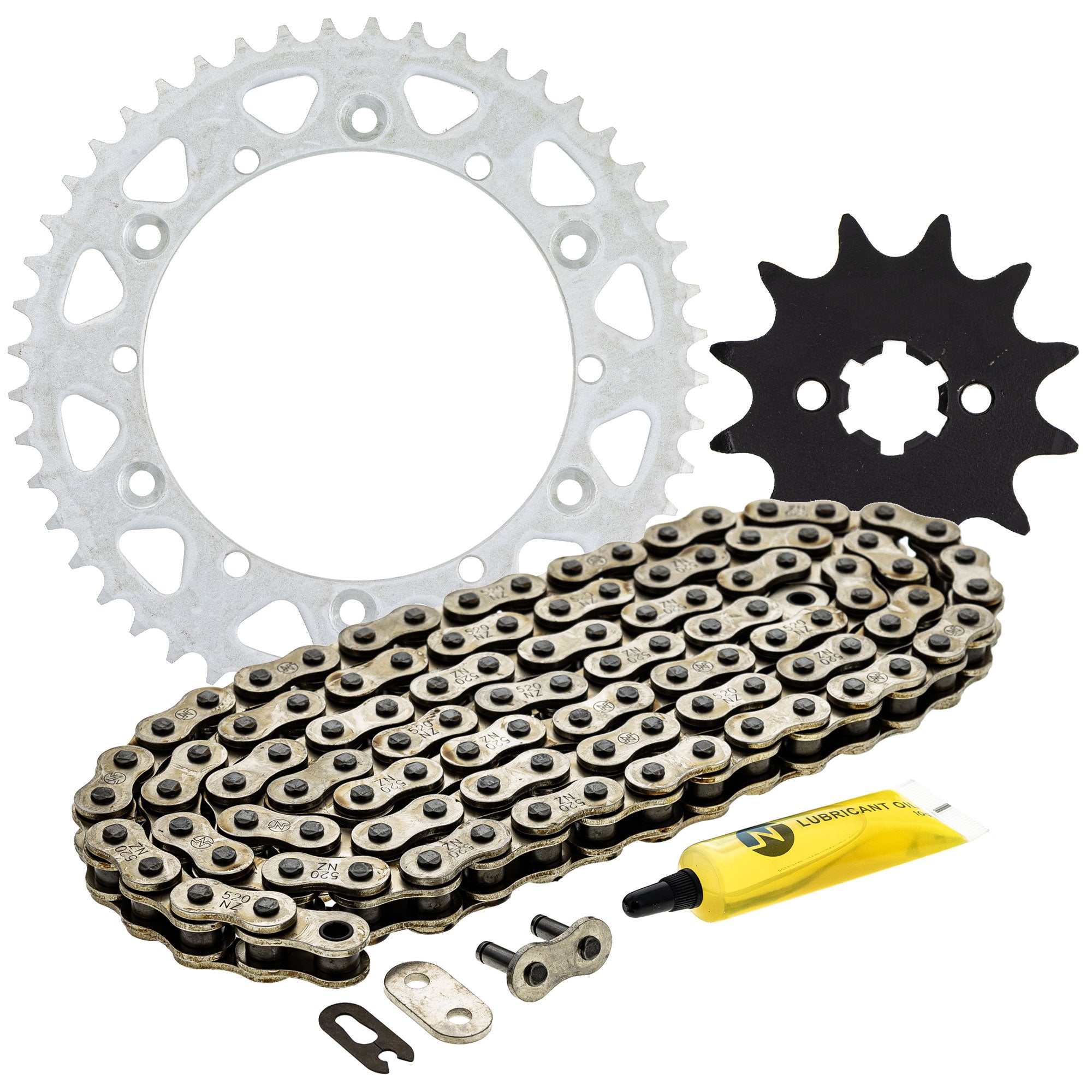 Drive Sprockets & Chain Kit for zOTHER Yamaha Kawasaki YZ125 92057-0019 92057-0011 NICHE MK1003732
