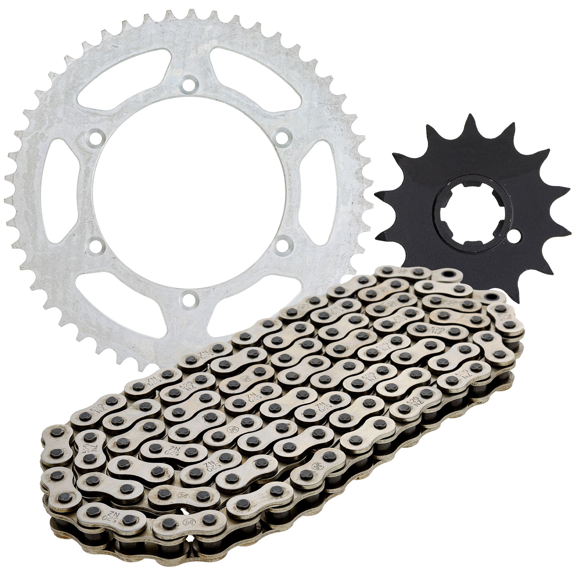 Drive Sprockets & Chain Kit for Kawasaki KDX250 42041-1450 42041-1408 42041-0151 NICHE MK1003770