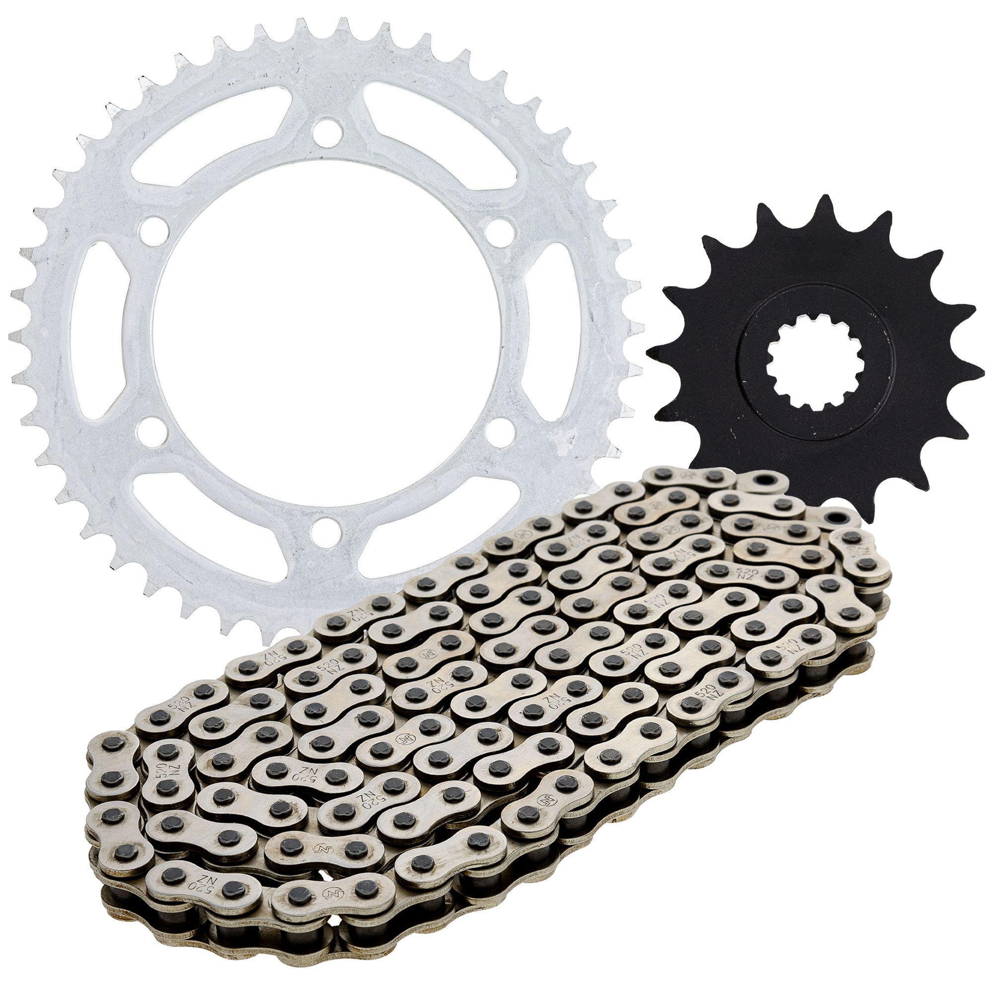 Drive Sprockets & Chain Kit for Yamaha FZ6R Diversion 20S-17460-00-00 94582-37118-00 NICHE MK1003776