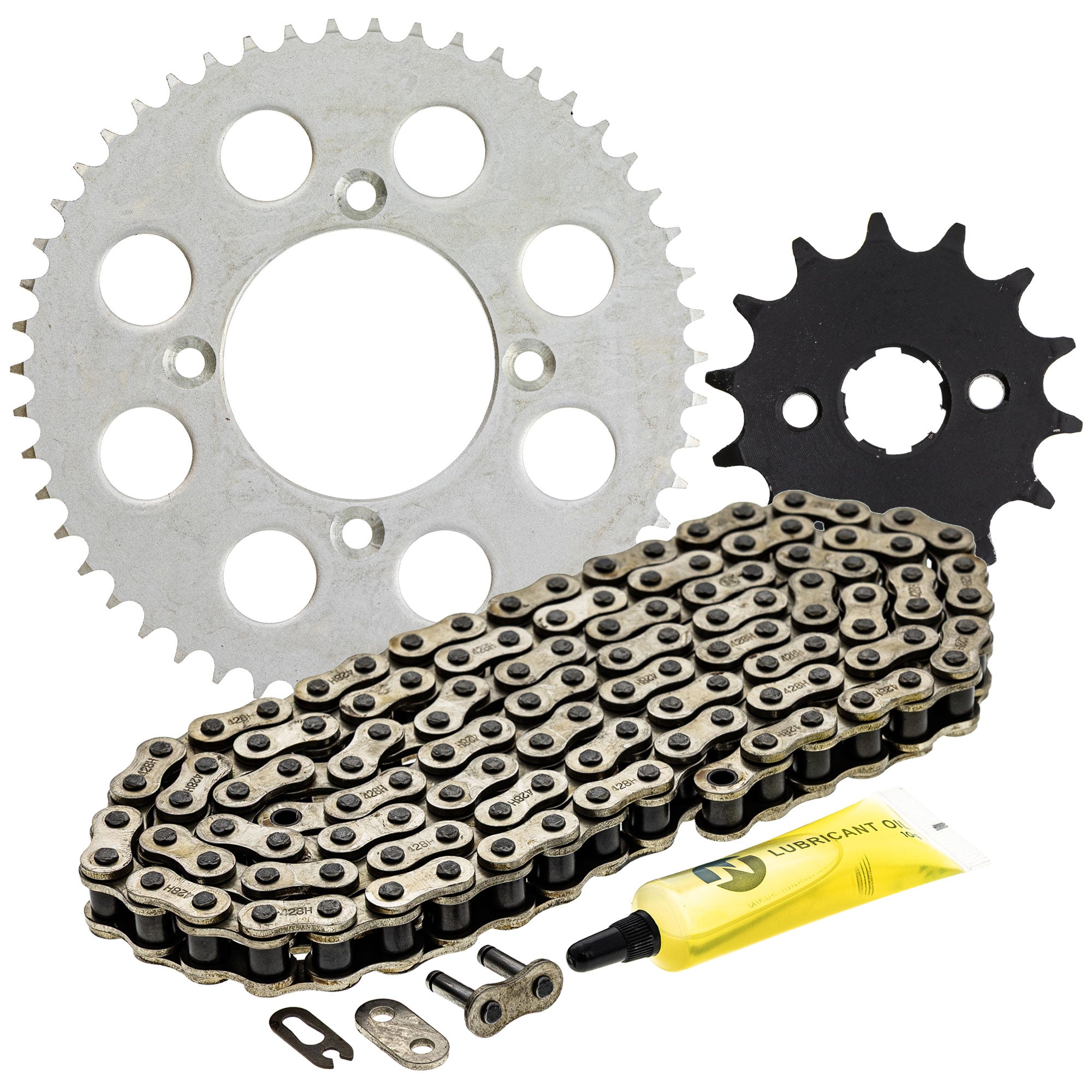Drive Sprockets & Chain Kit for zOTHER Yamaha Honda XR100R CRF100F 41201-KN4-000 NICHE MK1003789