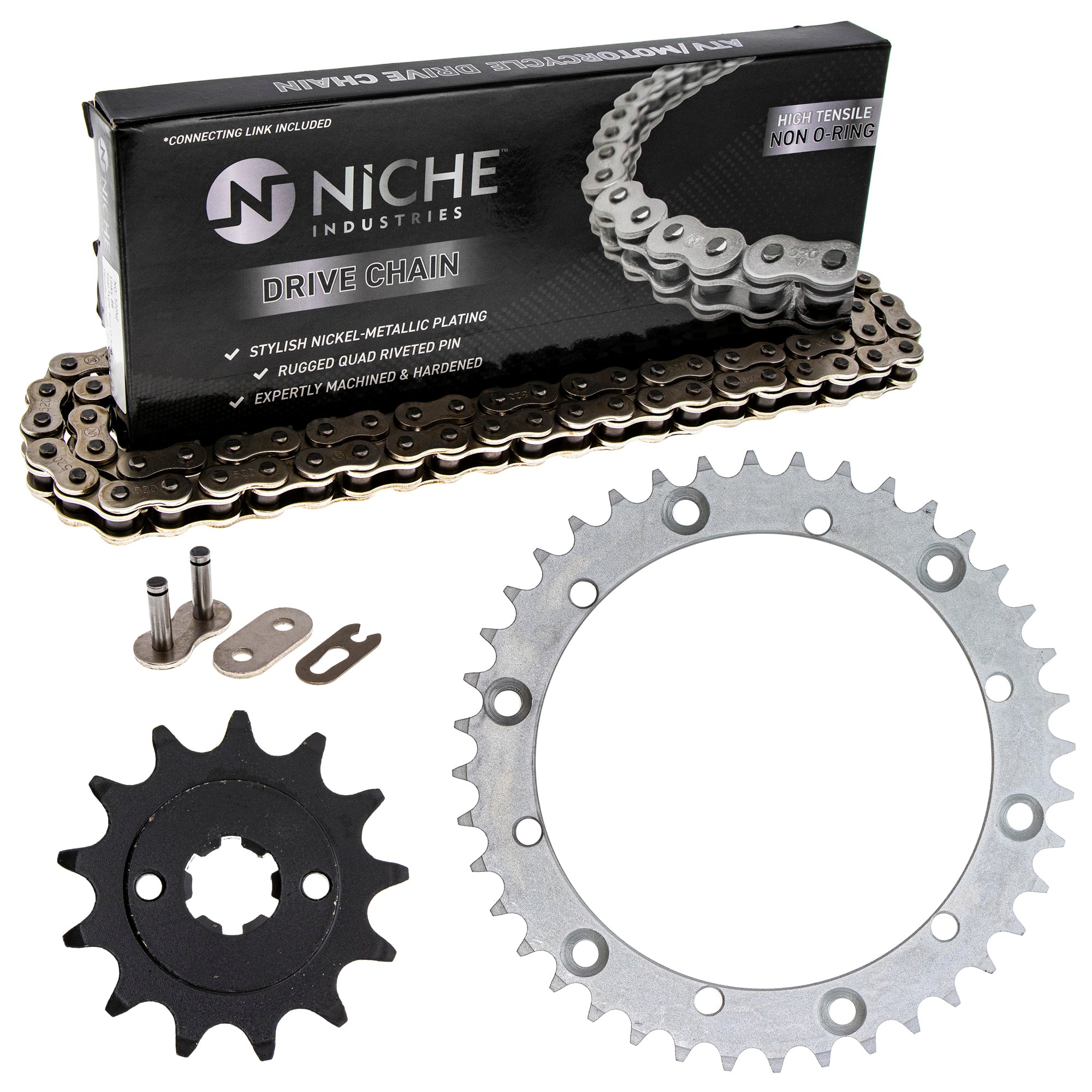 Drive Sprockets & Chain Kit for zOTHER Blaster 519-KCS0312K-K001 NICHE MK1003840