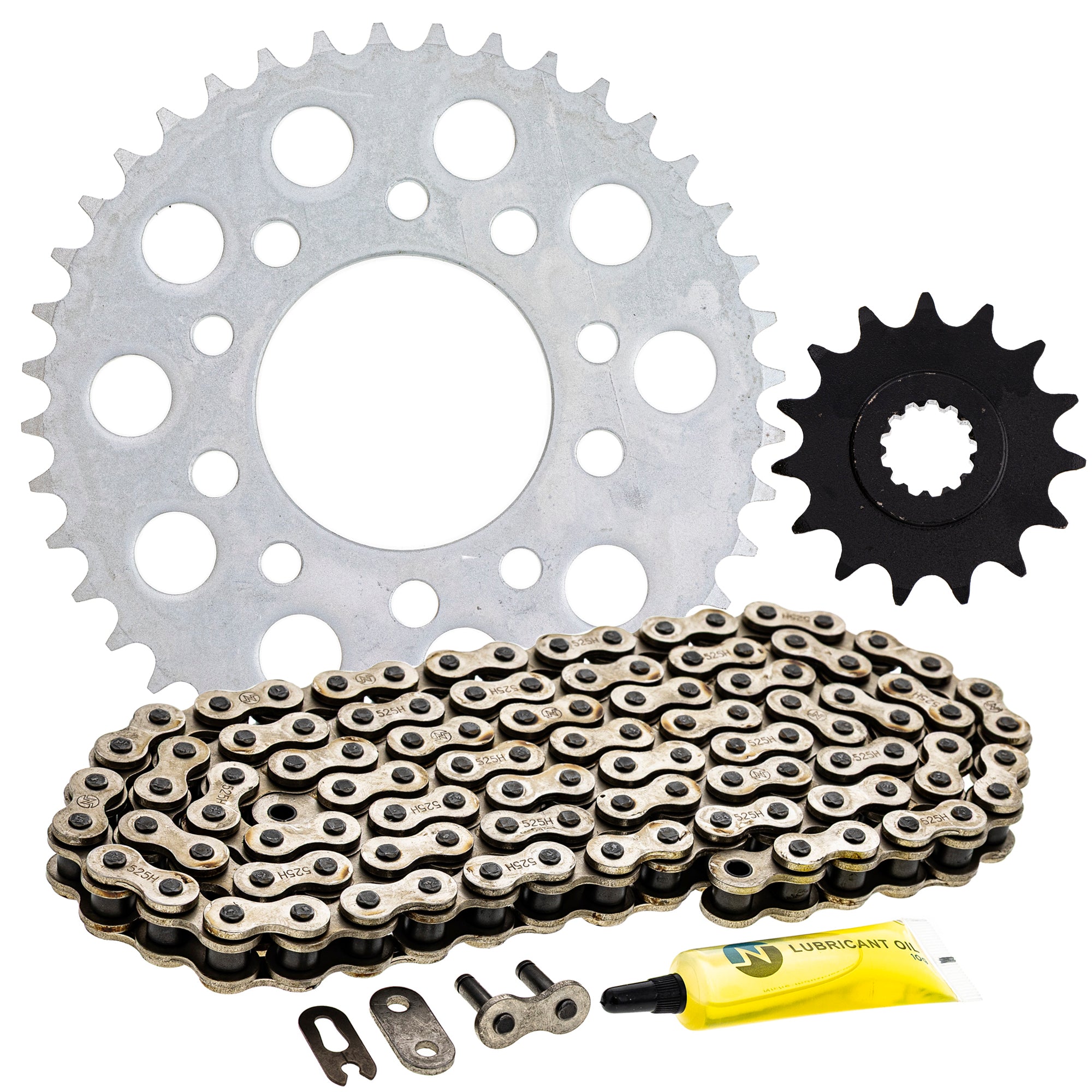 Drive Sprockets & Chain Kit for zOTHER ZZR600 ZR7S XSR700 Tourist 519-KCS0324K-K001 NICHE MK1003852