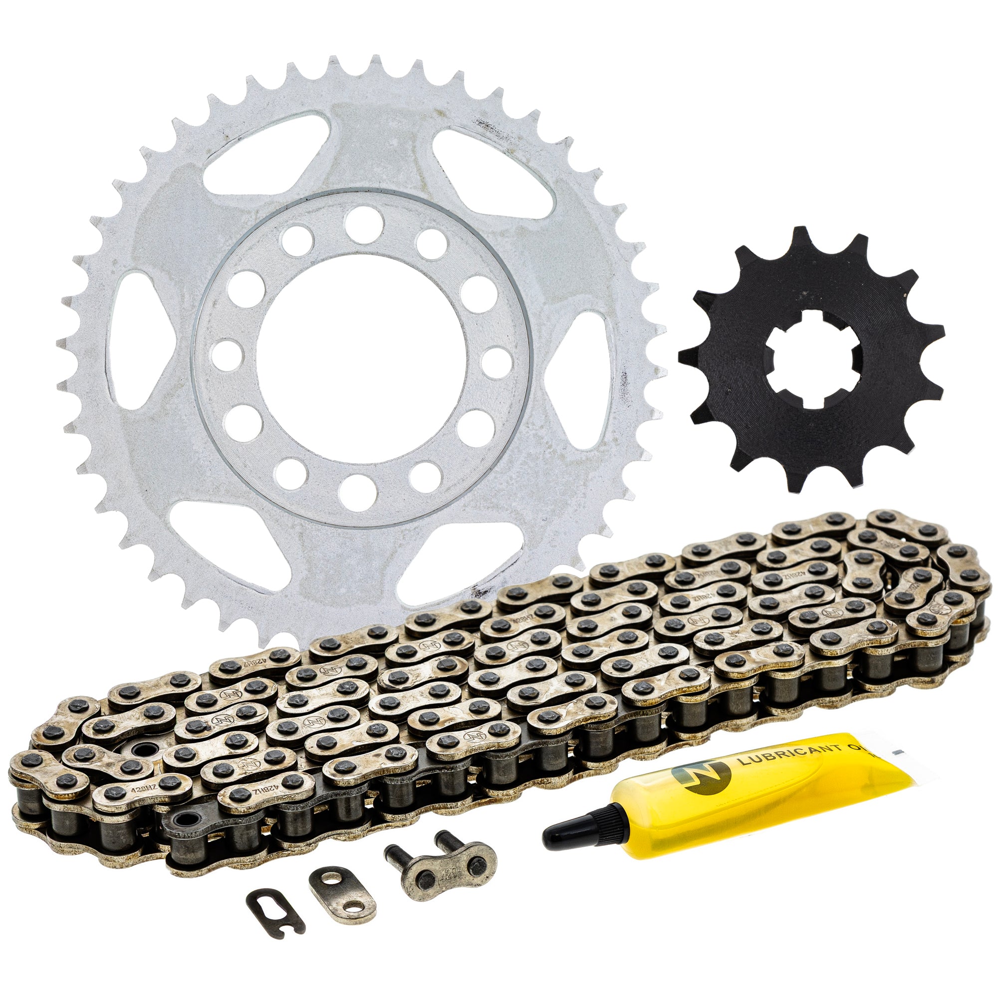 Drive Sprockets & Chain Kit for zOTHER Suzuki JT Sprocket YZ80 4V1-25444-10-00 27511-20401 NICHE MK1003875