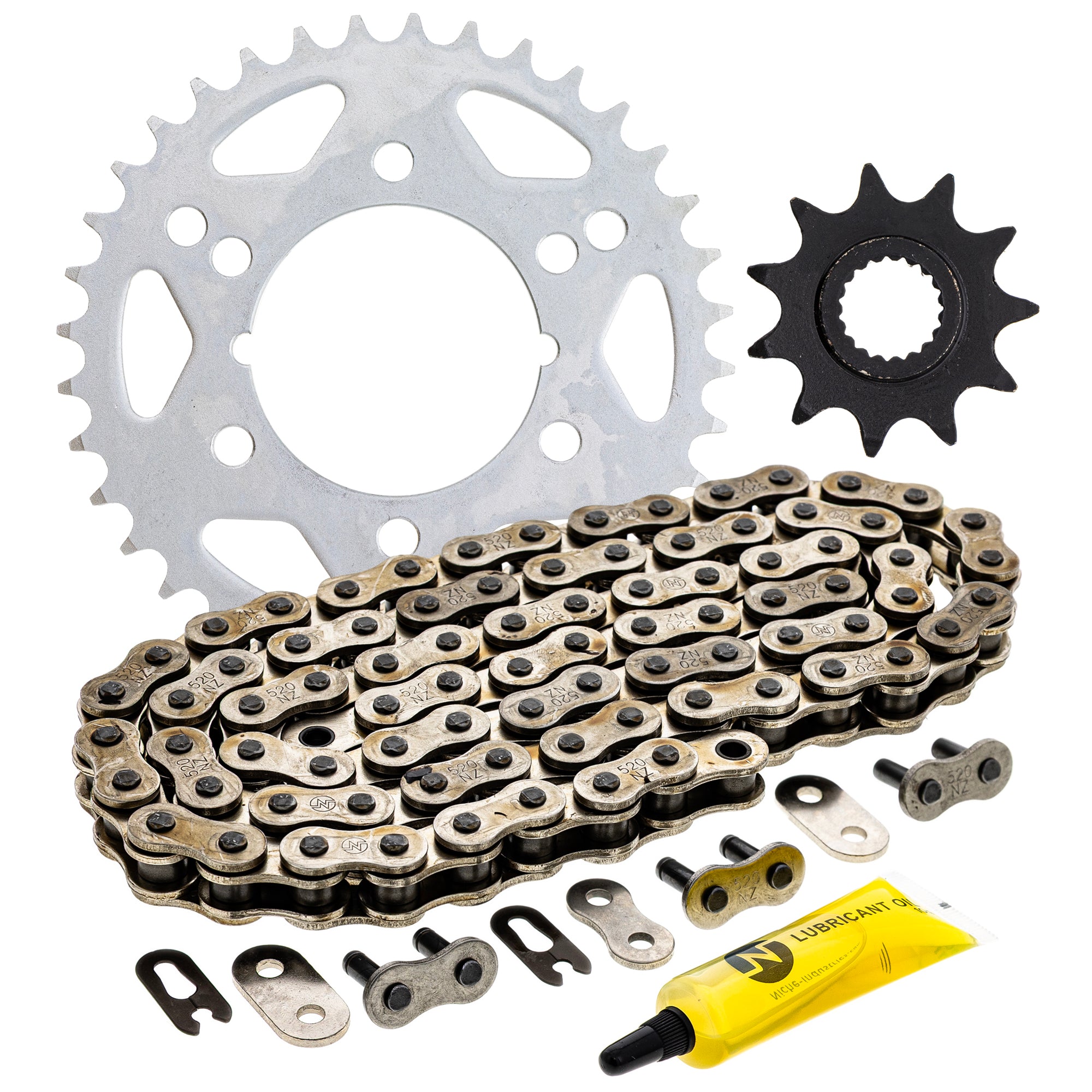 Drive Sprockets & Chain Kit for zOTHER Polaris JT Sprocket Trail Scrambler NICHE MK1003877