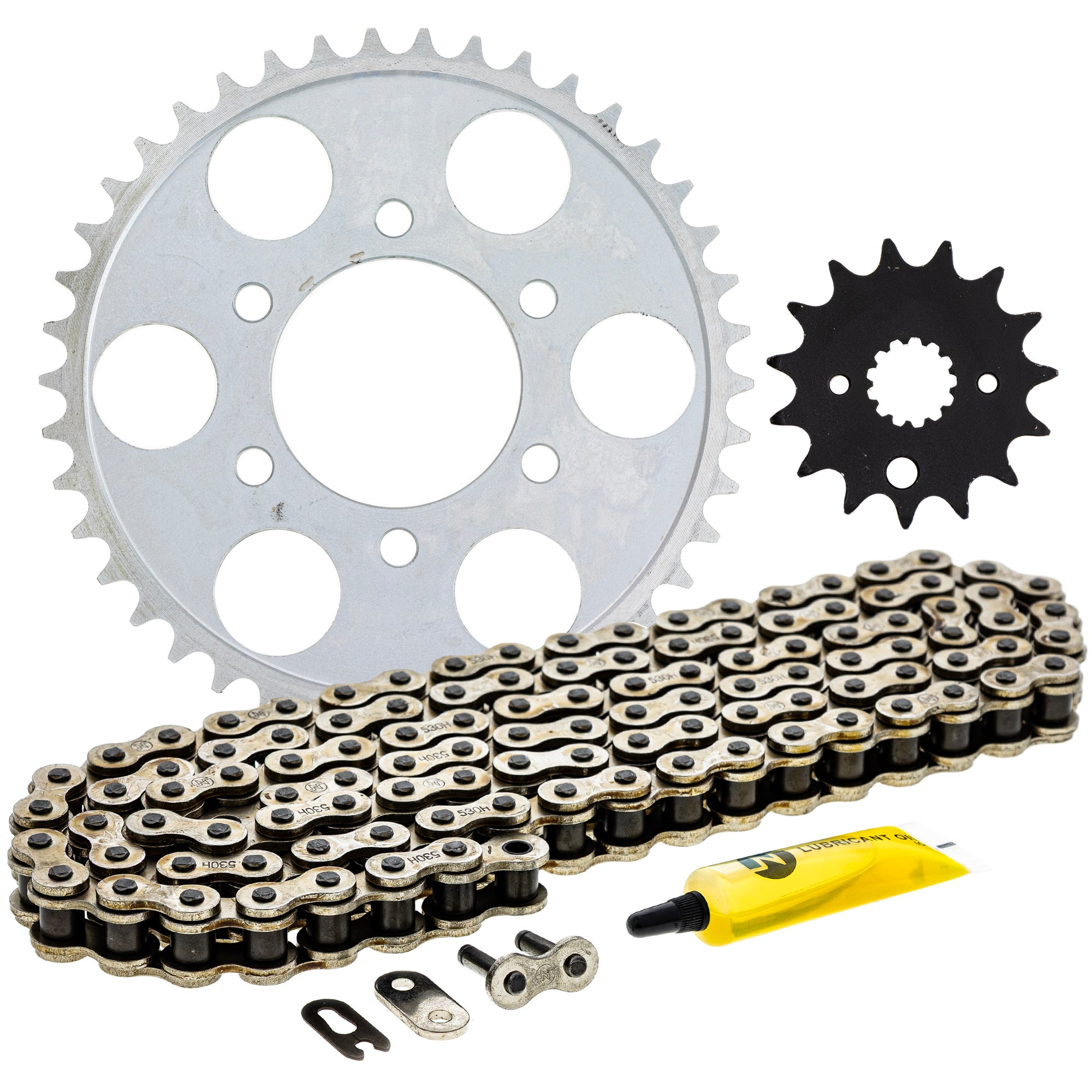 Drive Sprockets & Chain Kit for zOTHER Yamaha Suzuki JT Sprocket ZZR600 XN85 Vulcan Trophy NICHE MK1003883