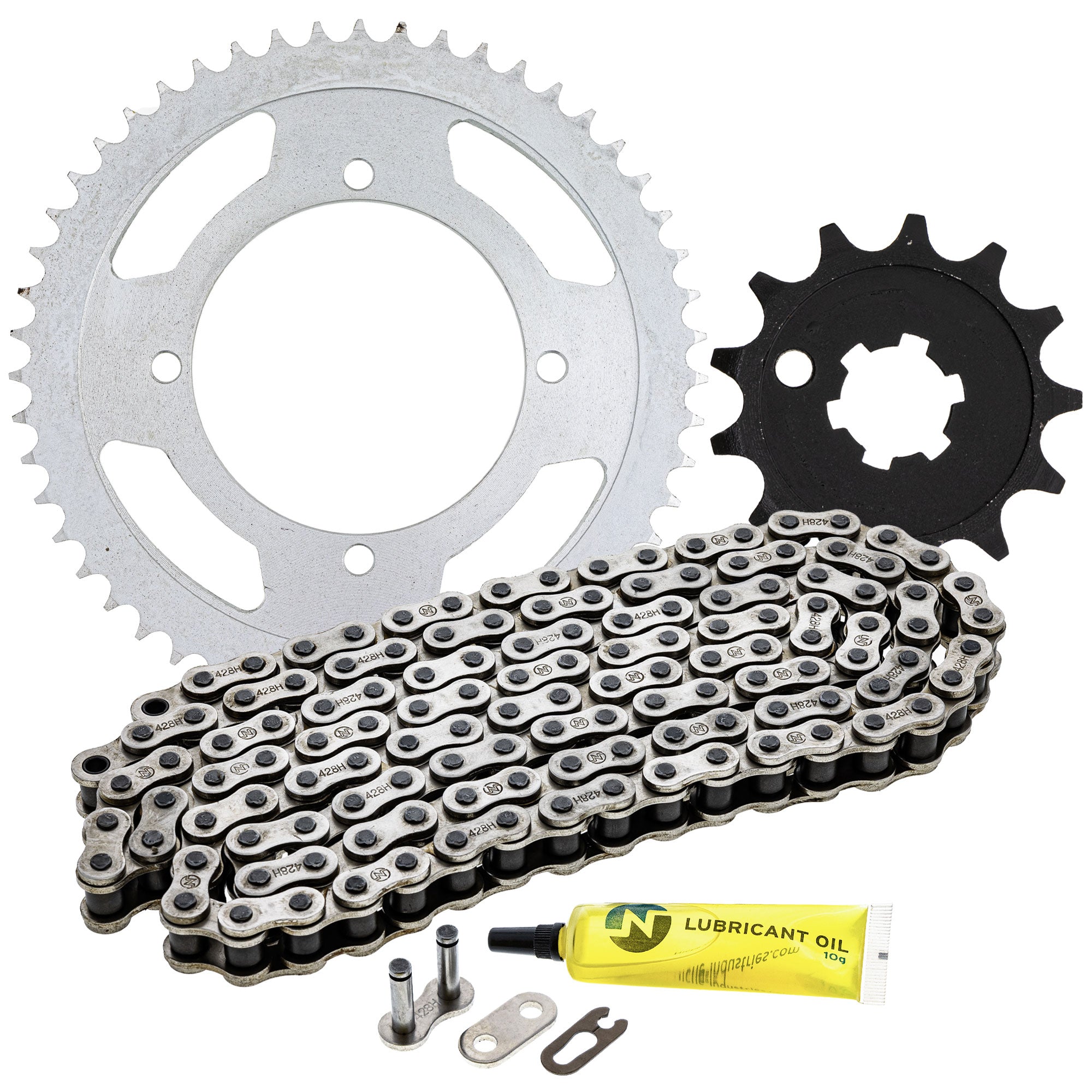 Drive Sprockets & Chain Kit for Yamaha Kawasaki KX85 KX80 13144-0564 94582-34130-00 NICHE MK1003890