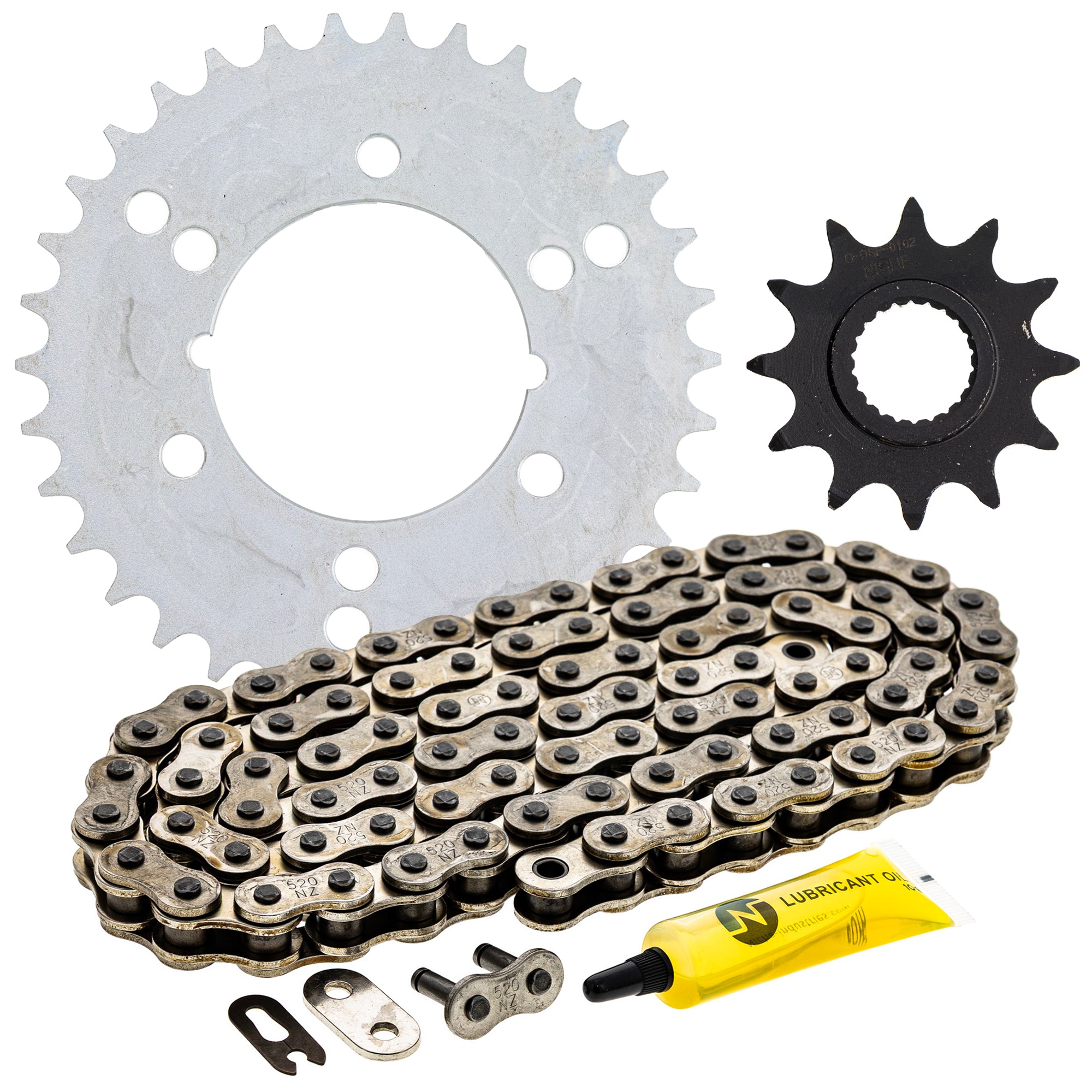 Drive Sprockets & Chain Kit for zOTHER Polaris JT Sprocket Xpress Trail Sport NICHE MK1003898