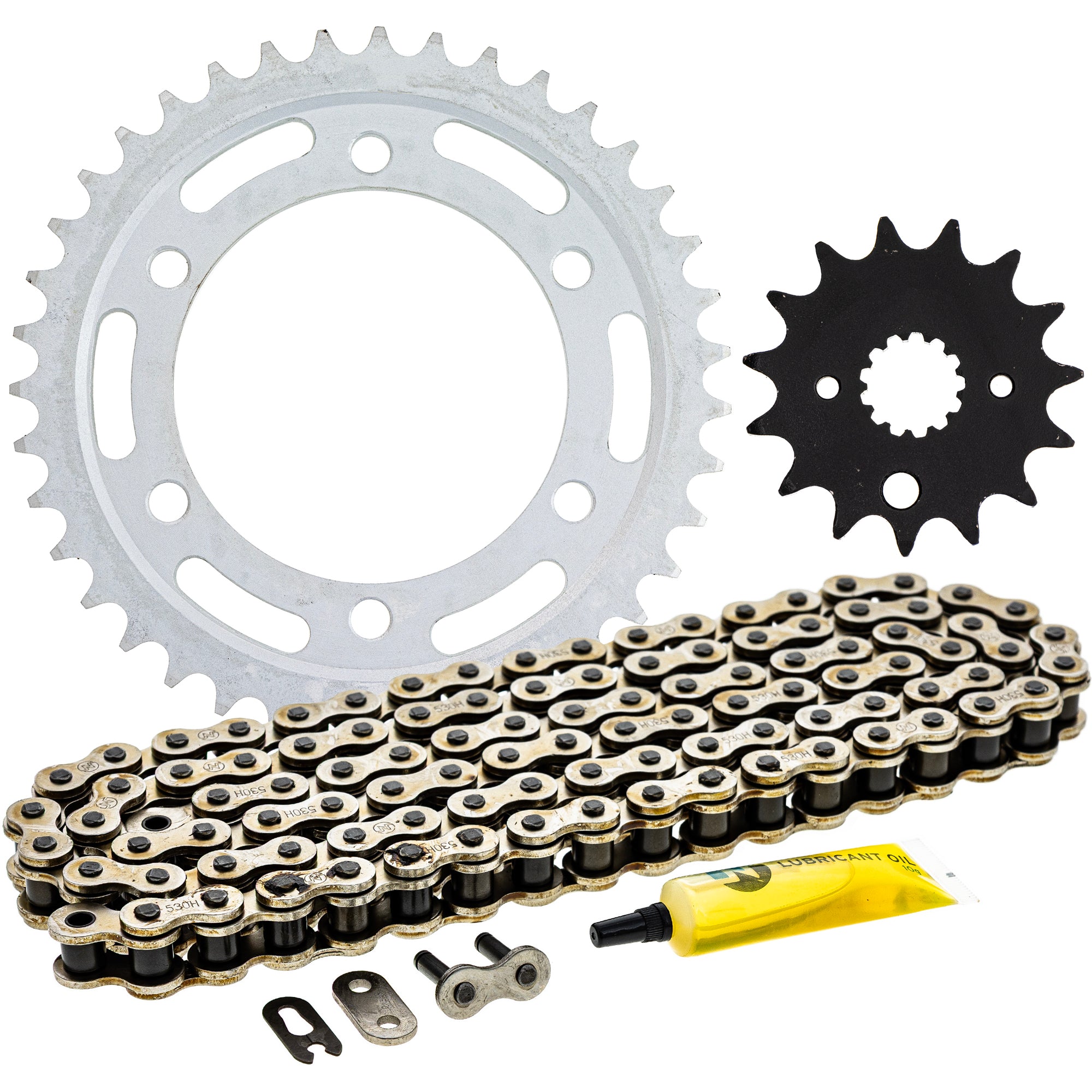 Drive Sprockets & Chain Kit for zOTHER Yamaha Suzuki JT Sprocket Ninja 519-KCS0374K-K001 NICHE MK1003902