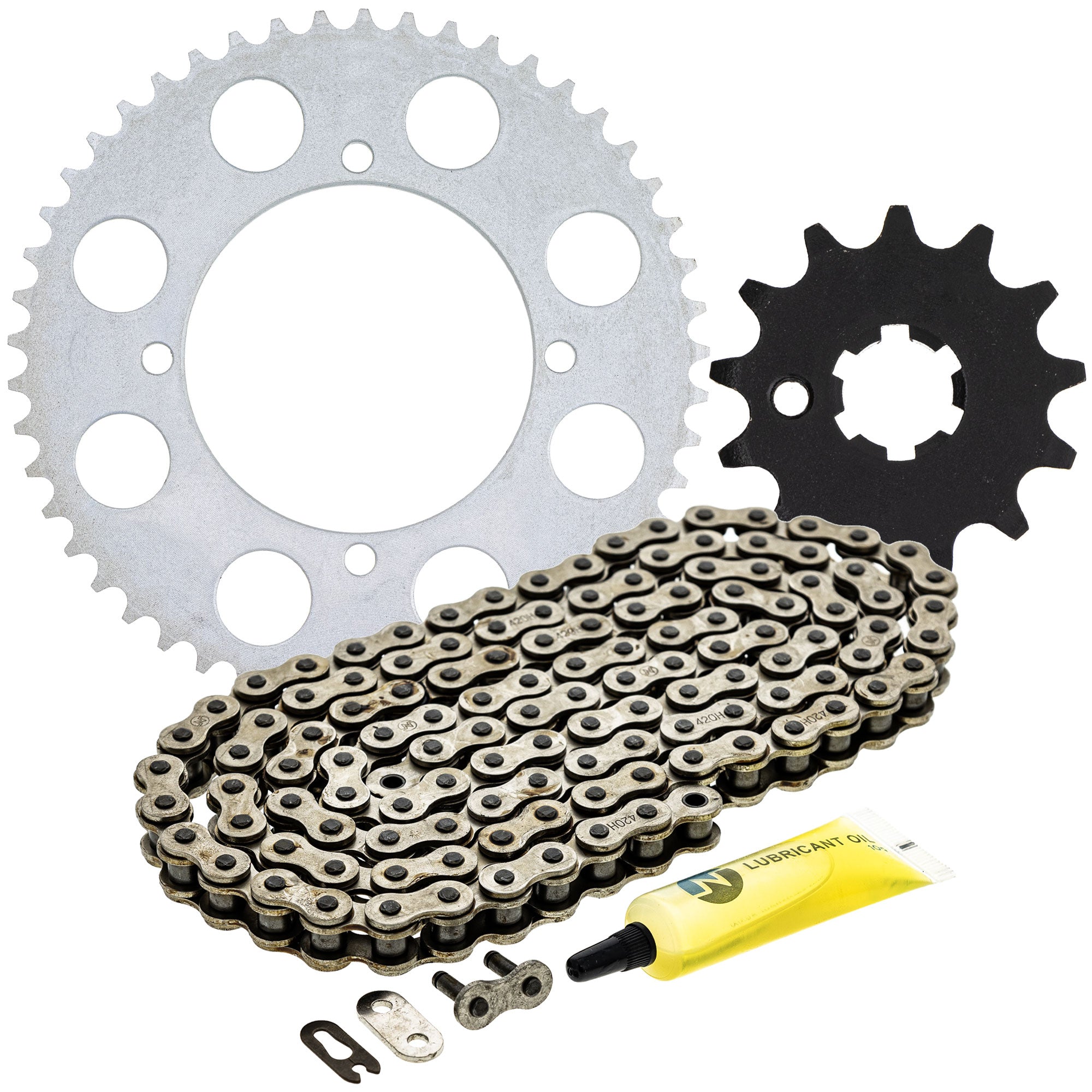 Drive Sprockets & Chain Kit for zOTHER Yamaha Kawasaki JT Sprocket KX80 KX100 13144-0564 NICHE MK1003906