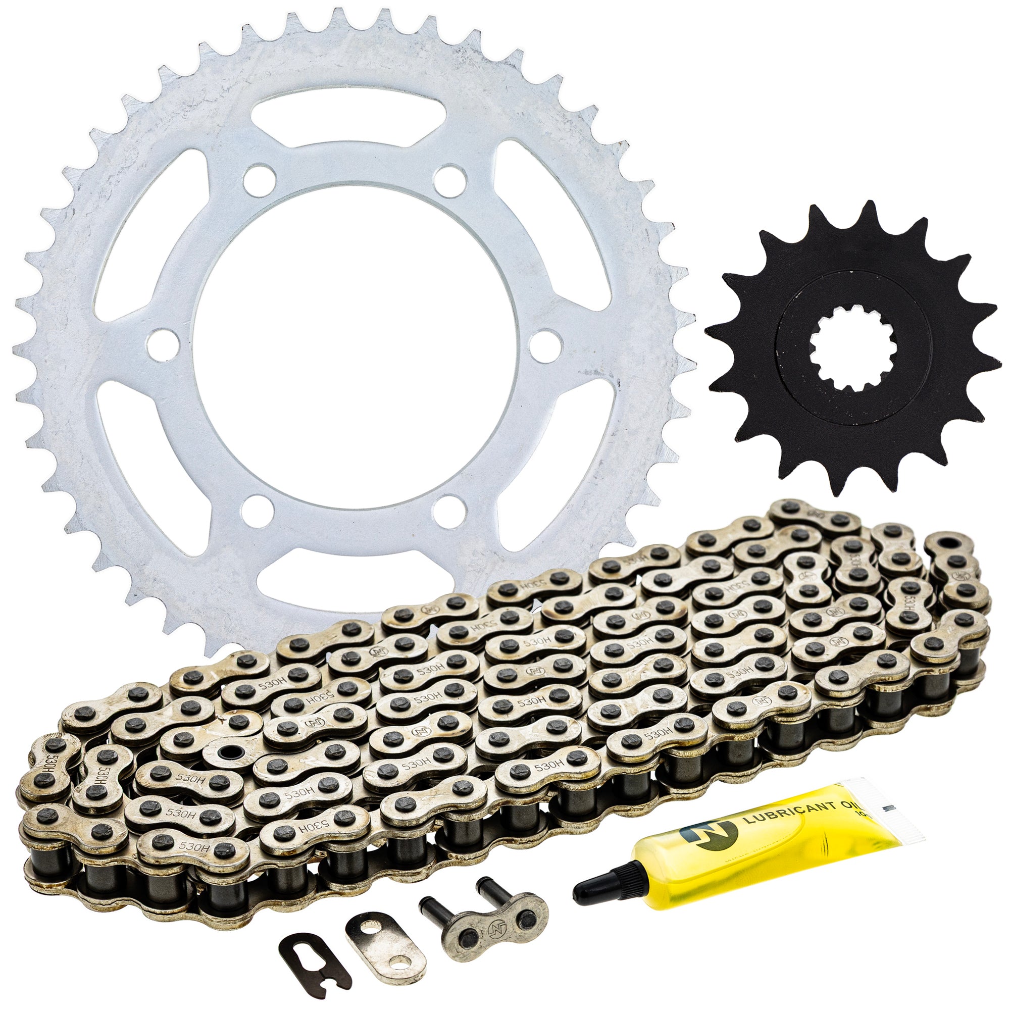 Drive Sprockets & Chain Kit for zOTHER YZF 519-KCS0412K-K001 NICHE MK1003940