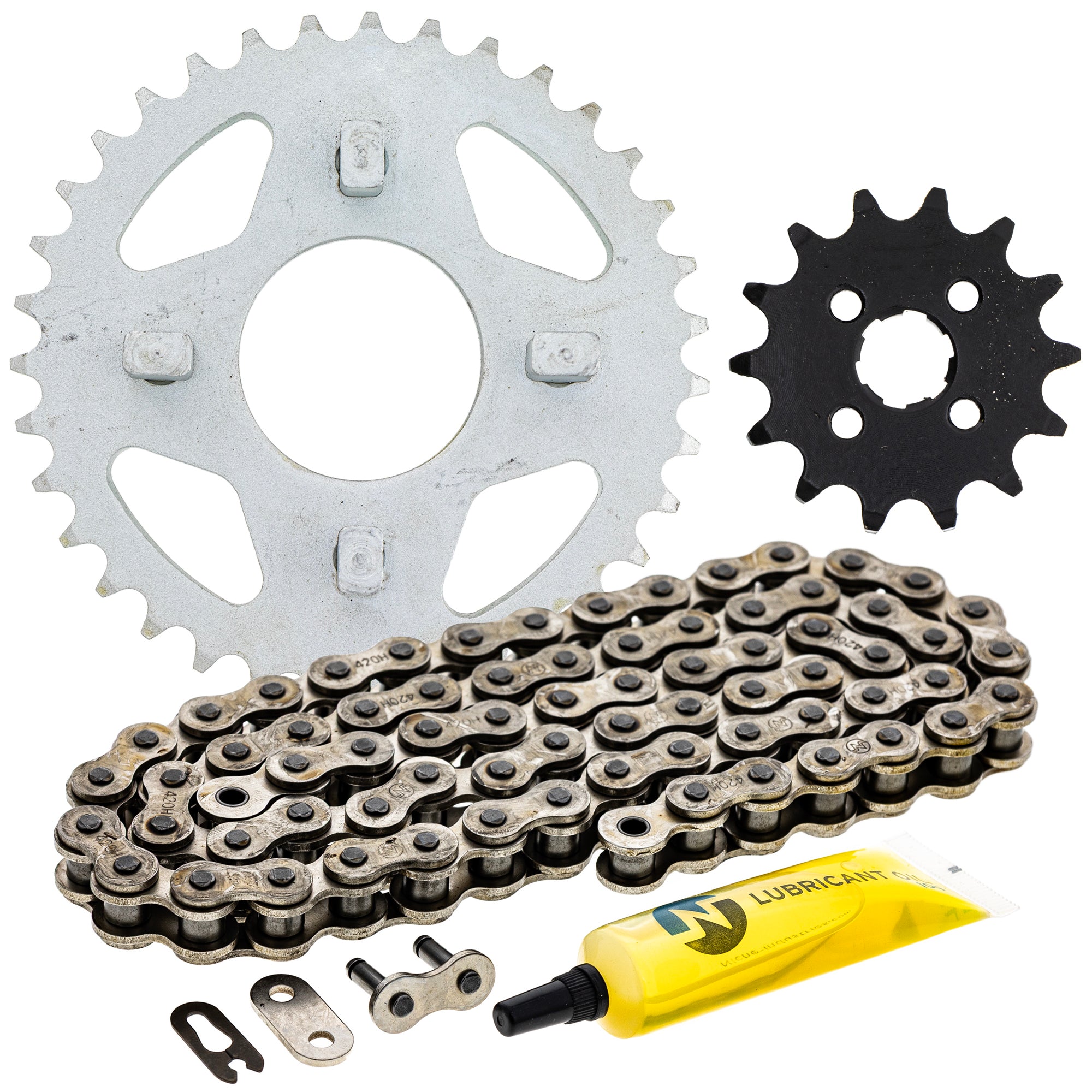 Drive Sprockets & Chain Kit for zOTHER Honda ATC70 40530-181-952 23800-040-010 NICHE MK1003962