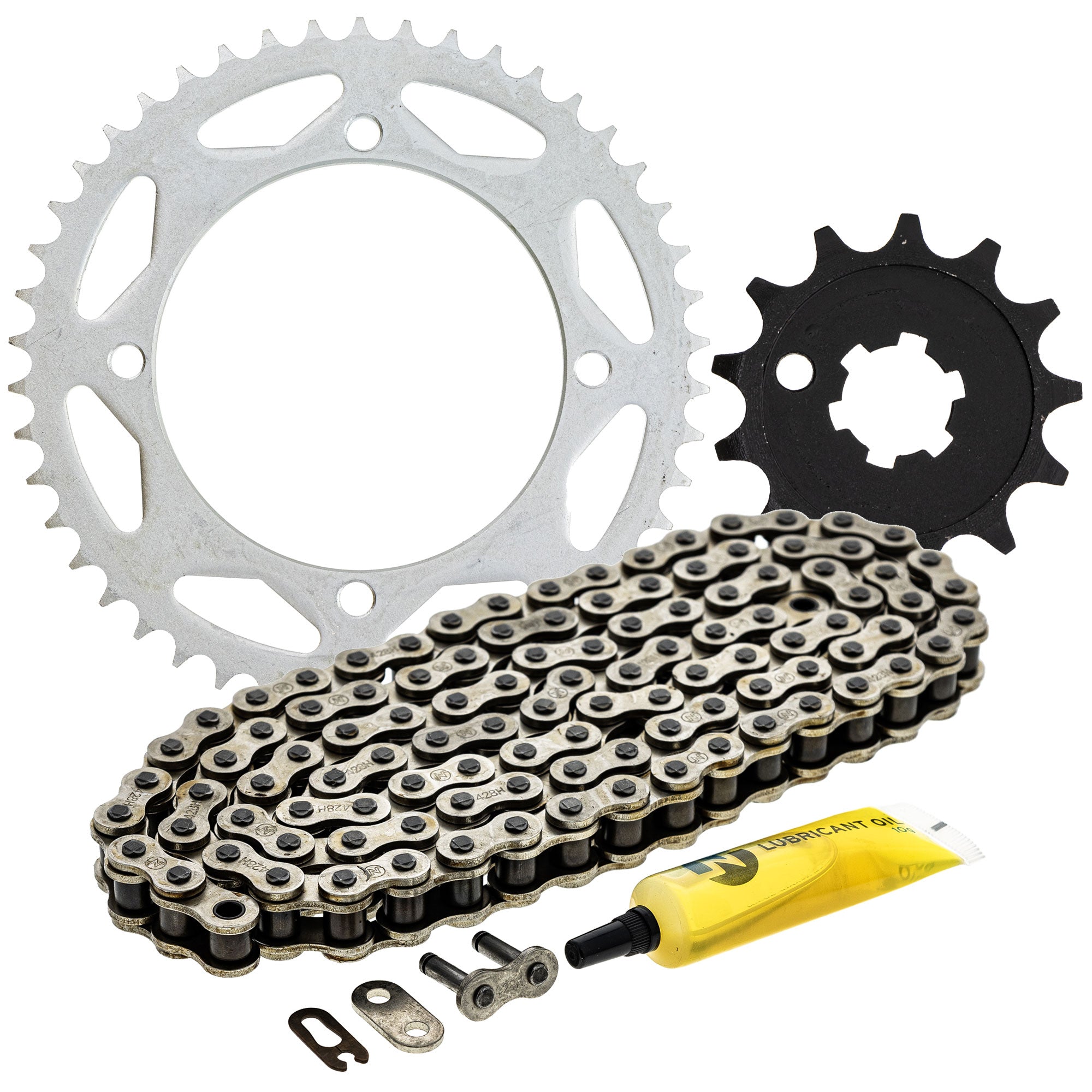 Drive Sprockets & Chain Kit for zOTHER Kawasaki KX65 13144-0564 405W3-KA8-505 NICHE MK1003963
