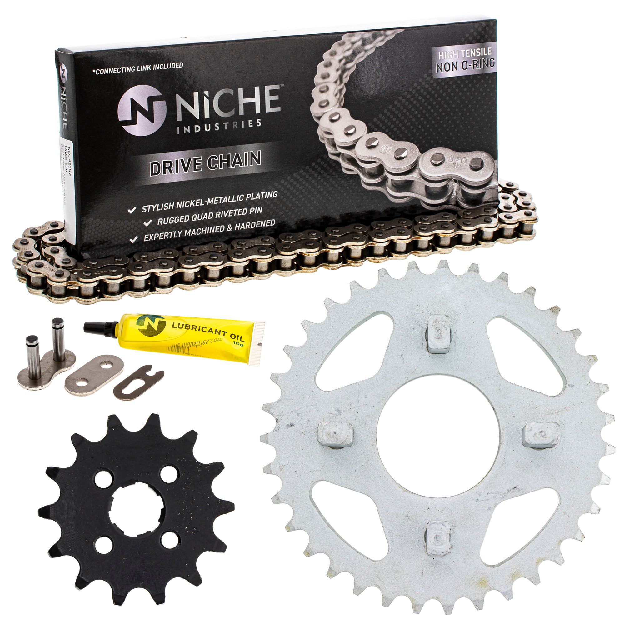 Drive Sprockets & Chain Kit Honda | NICHE PARTS Drive Sprockets & Chain Kit Honda | NICHE PARTS