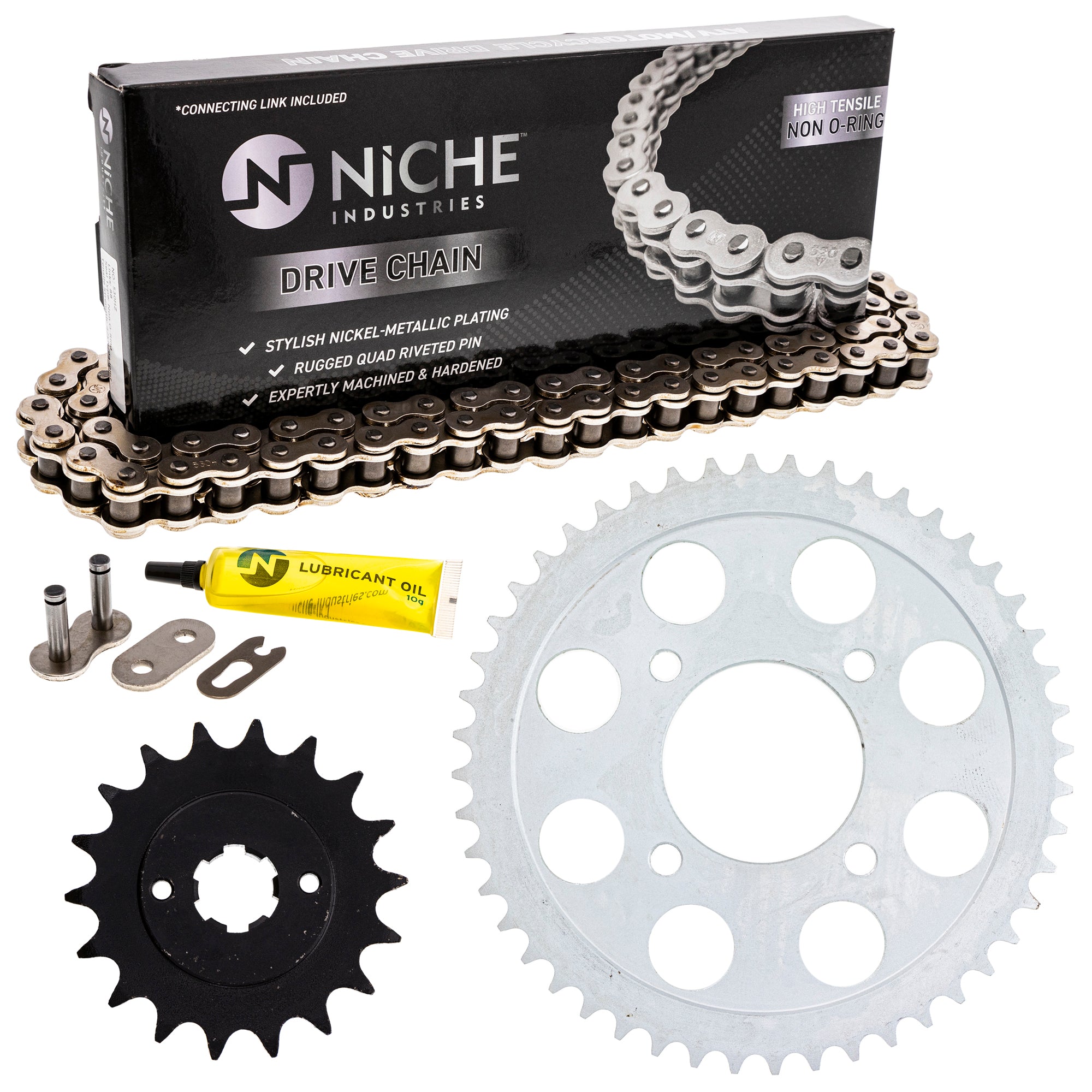 Drive Sprockets & Chain Kit for zOTHER CB750 519-KCS0447K-K001 NICHE MK1003975