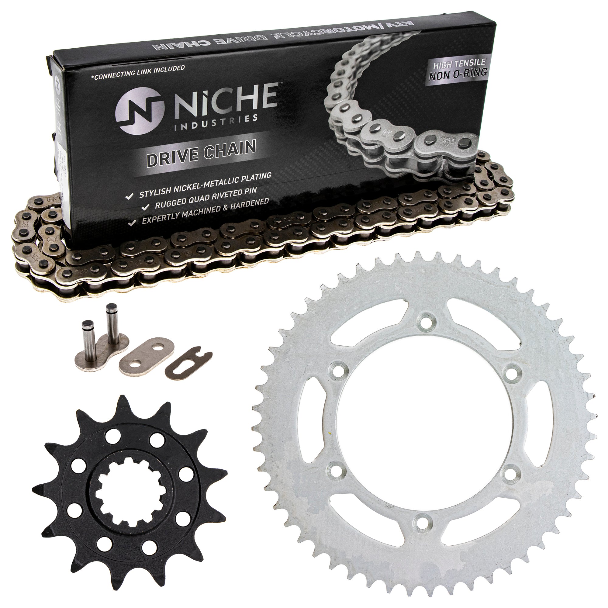 Drive Sprockets & Chain Kit for zOTHER TC610 519-KCS0470K-K001 NICHE MK1003998