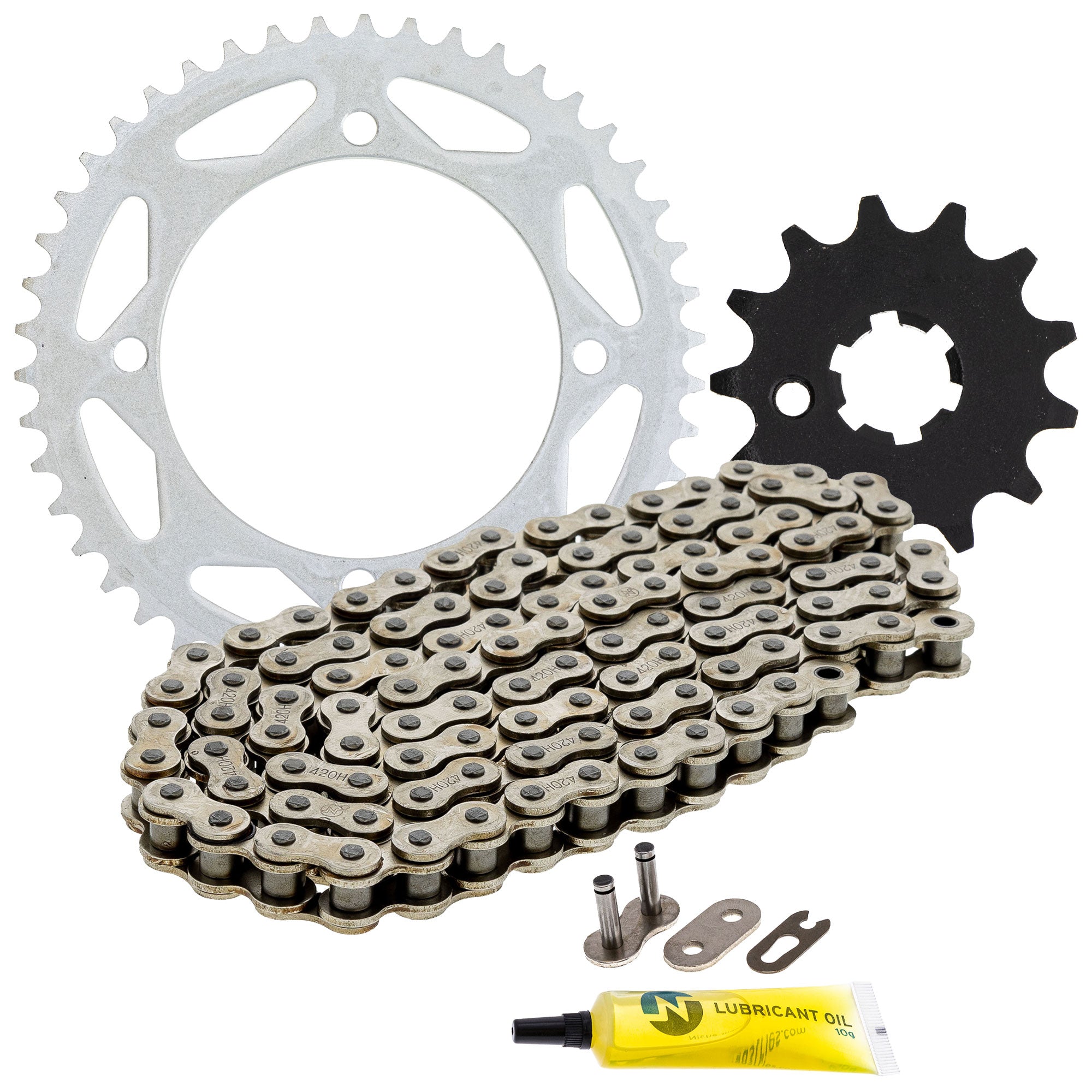 Drive Sprockets & Chain Kit for zOTHER Yamaha Kawasaki JT Sprocket KX65 13144-0564 NICHE MK1004003