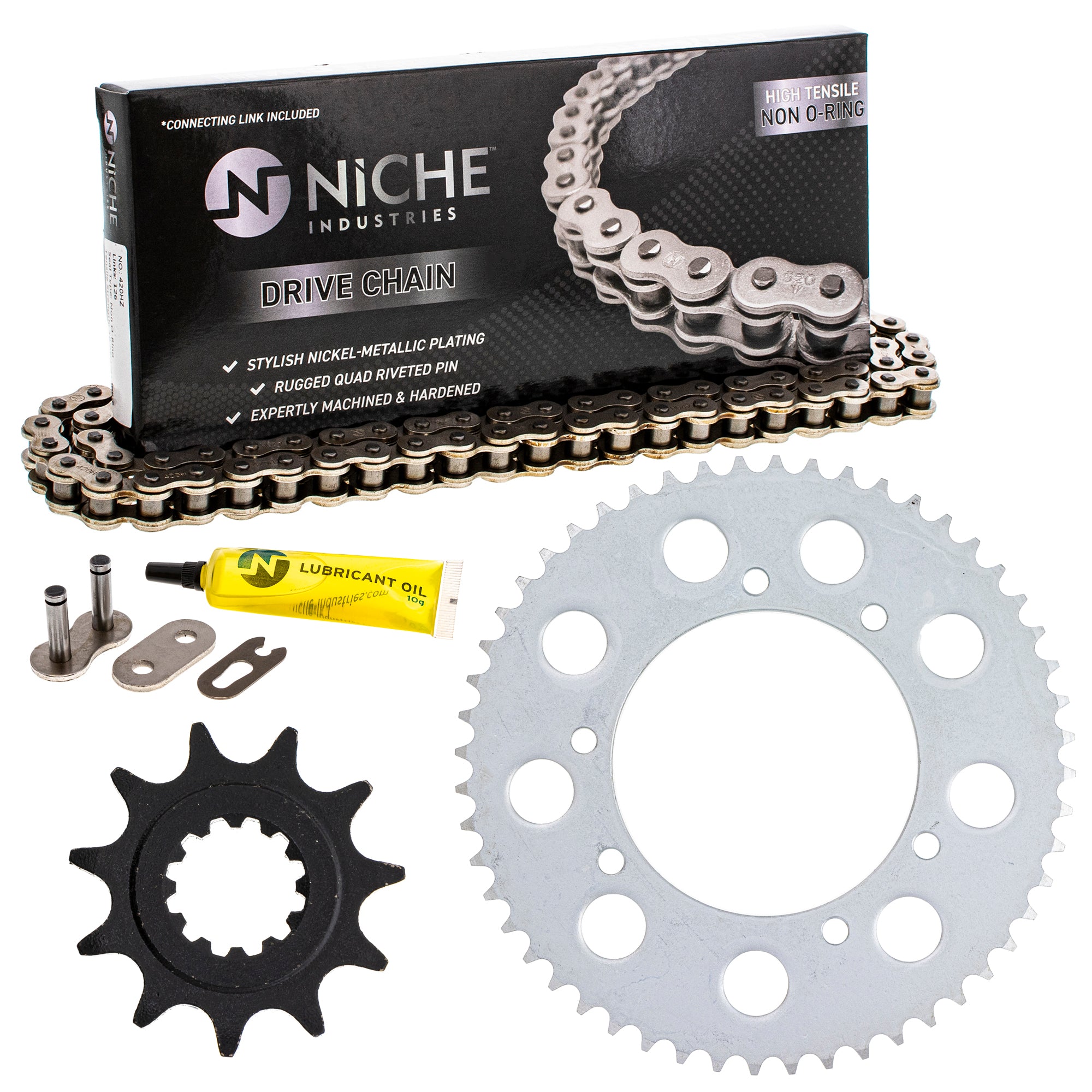 Drive Sprockets & Chain Kit for zOTHER CR80R 519-KCS0506K-K001 NICHE MK1004034