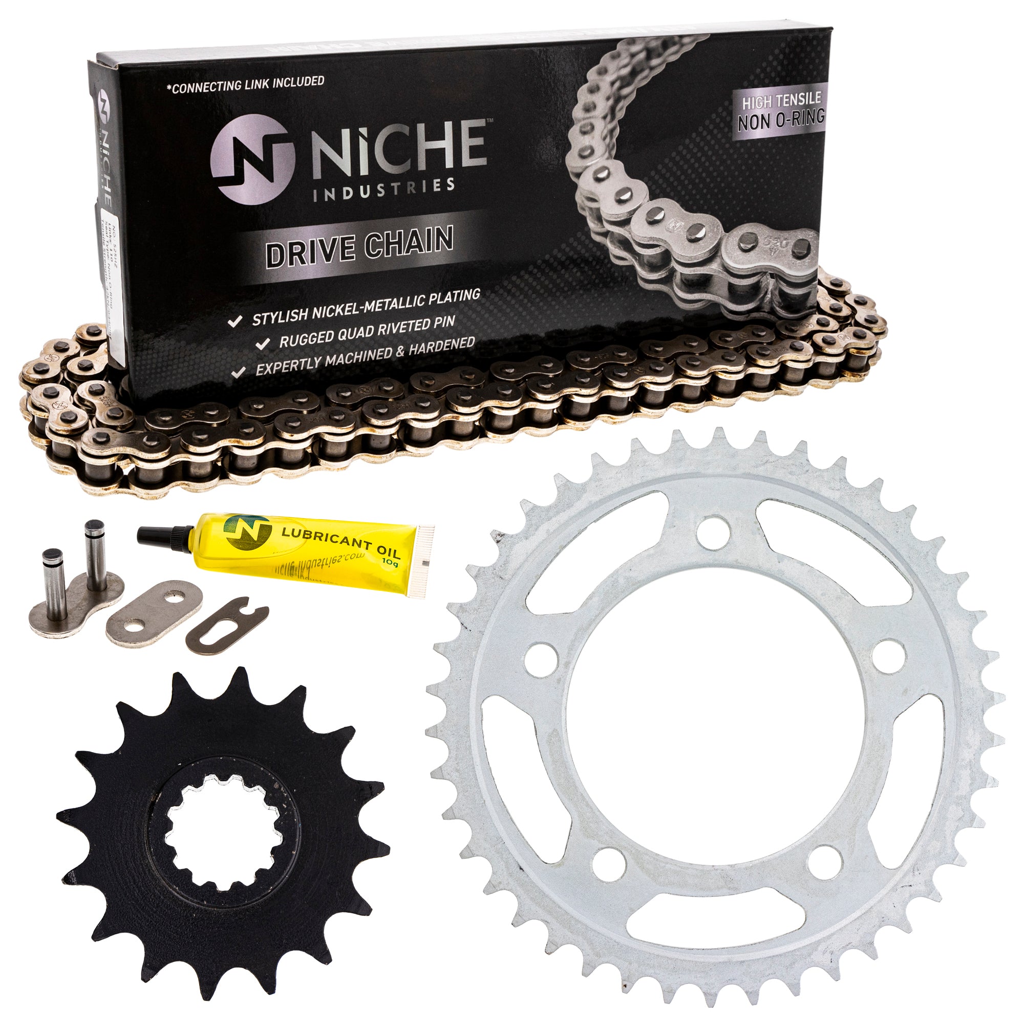 Drive Sprockets & Chain Kit for zOTHER CBF600 519-KCS0508K-K001 NICHE MK1004036