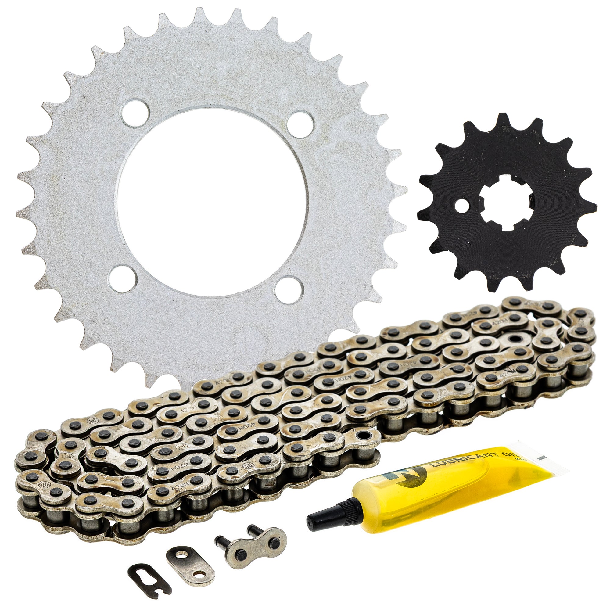 Drive Sprockets & Chain Kit for zOTHER Yamaha JT Sprocket XL70 RM60 RM50 MX80 NICHE MK1004037