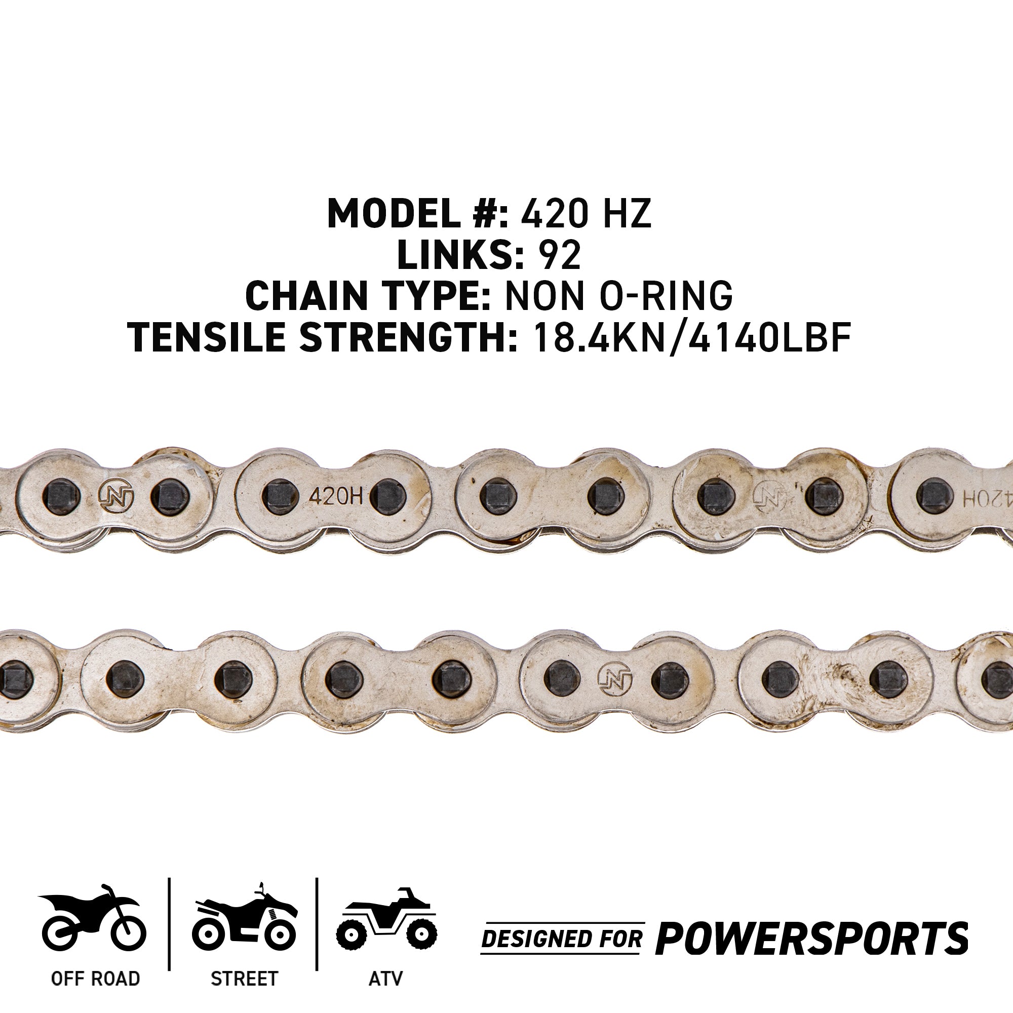 NICHE MK1004037 Drive Sprockets & Chain Kit for zOTHER Yamaha JT